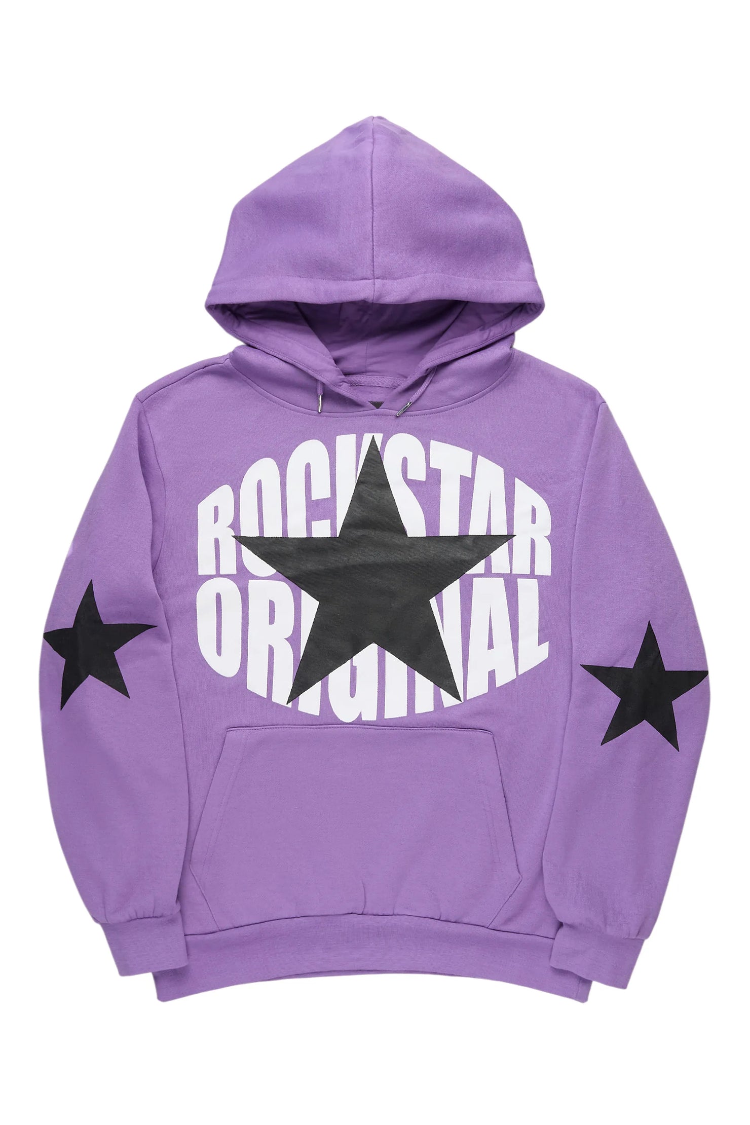 States Purple/Black Graphic Hoodie
