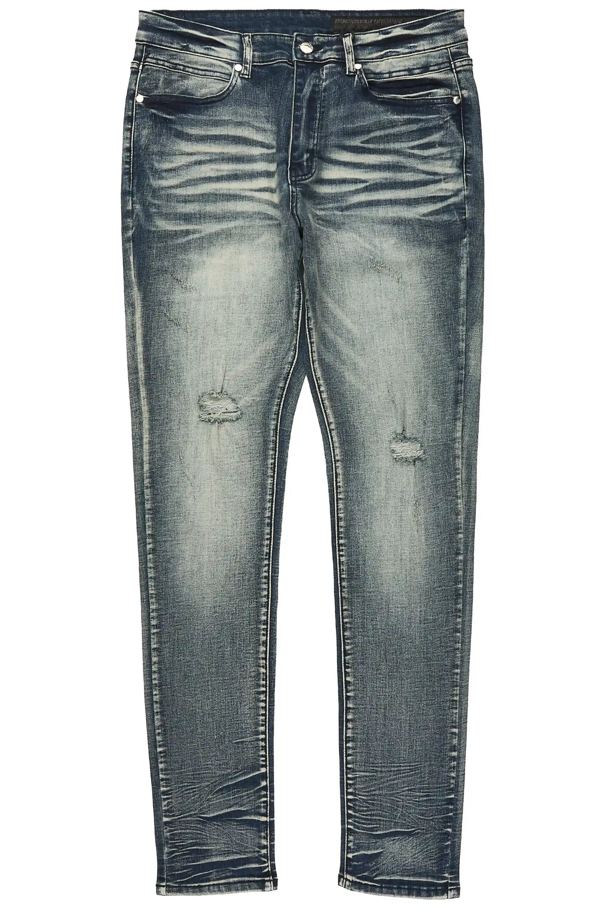 Macker Dark Blue Slim Fit Jean