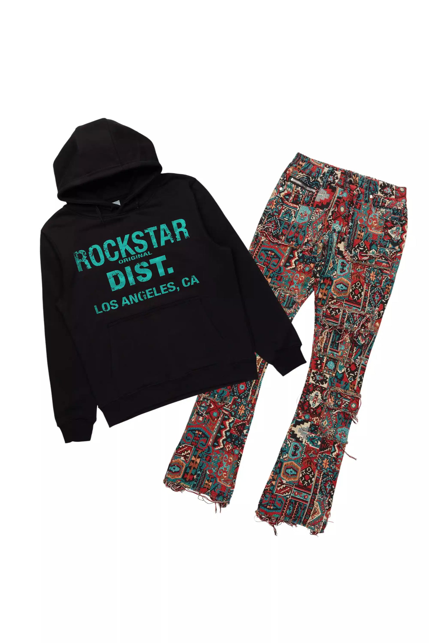 Lake Black Hoodie/Tapestry Jean Bundle