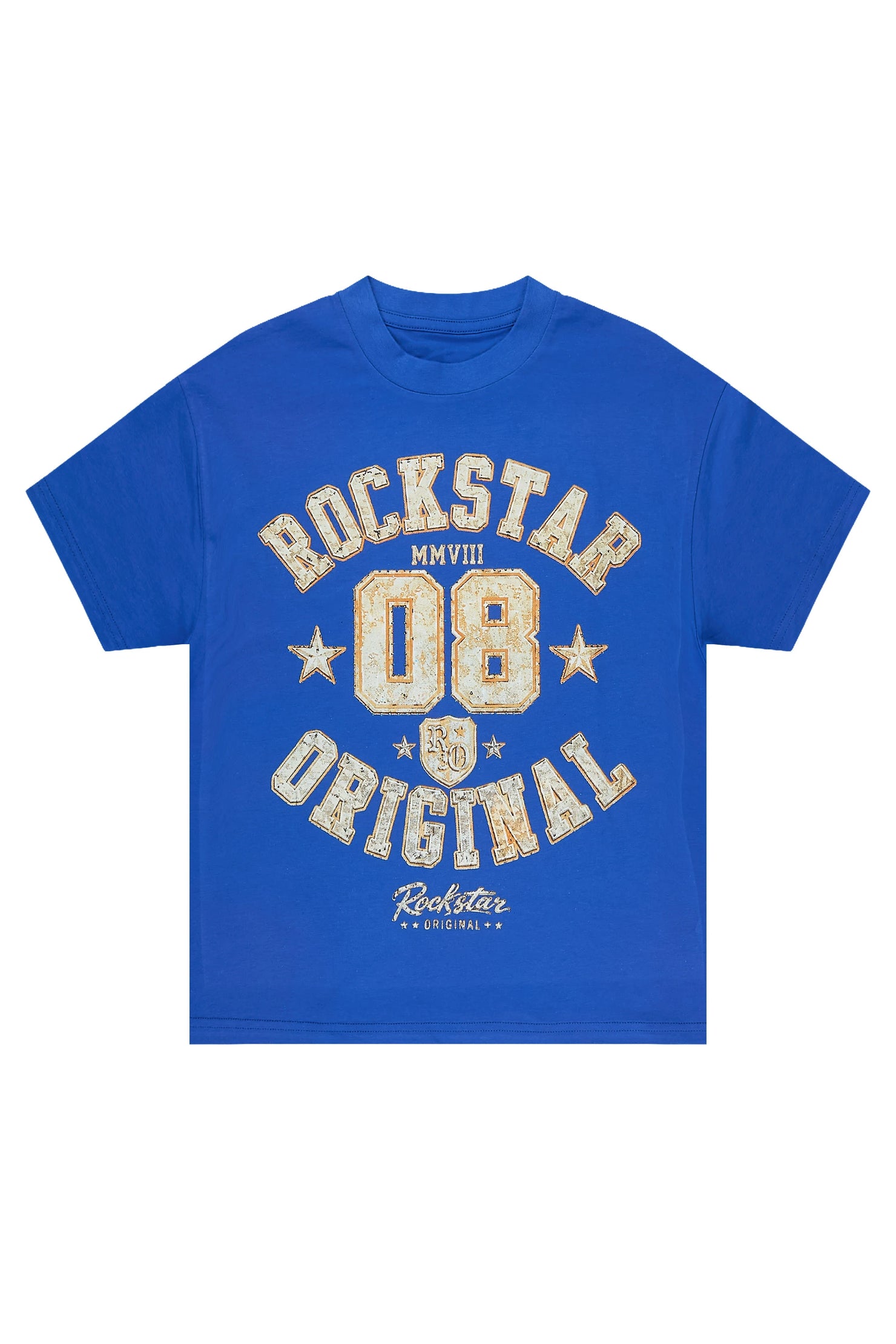 Boys Atramen Royal Blue Graphic T-Shirt