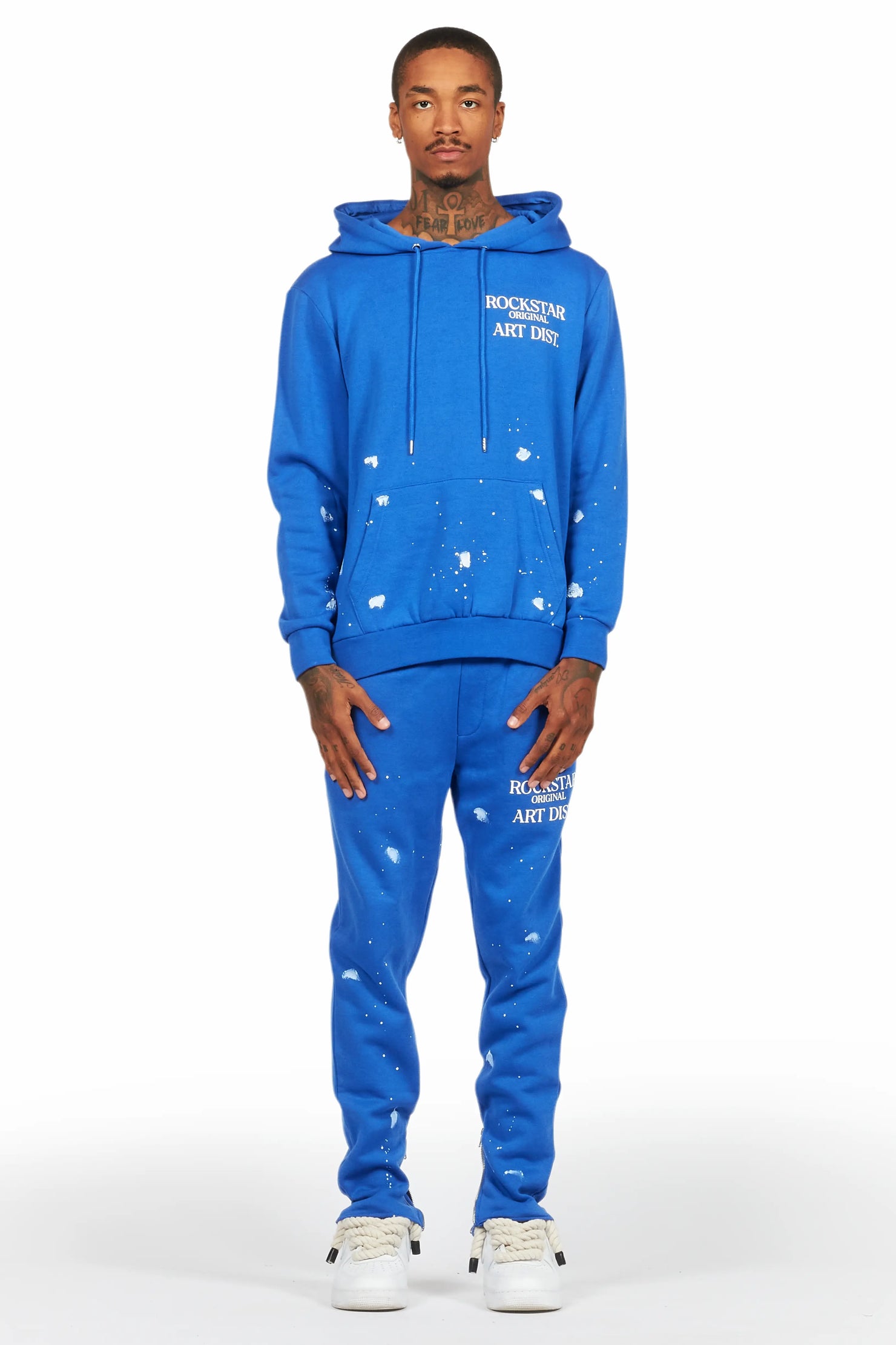 Raffer Royal Blue 2.0 Slim Fit Track Set