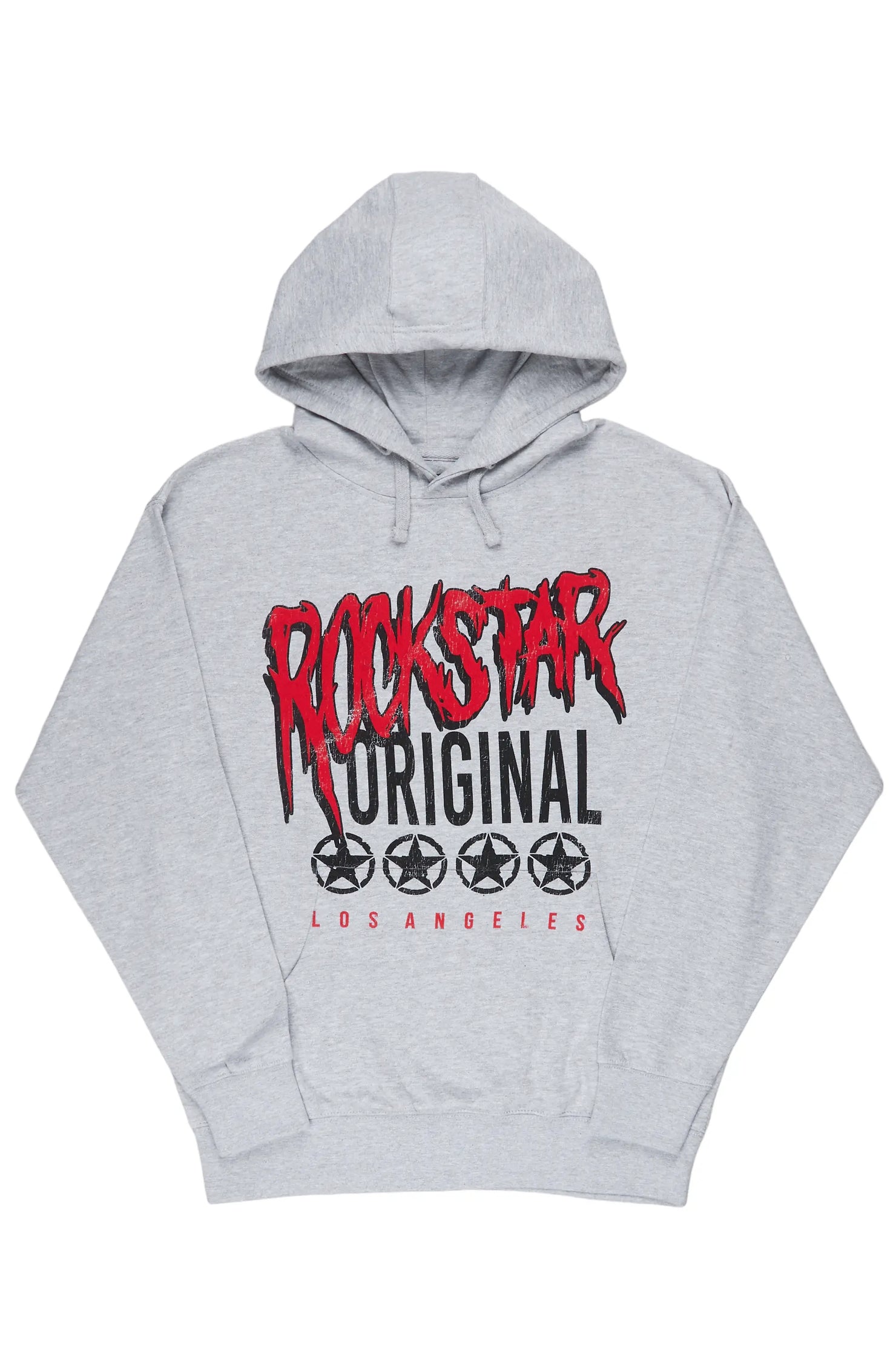 Wizzurd Grey Graphic Hoodie