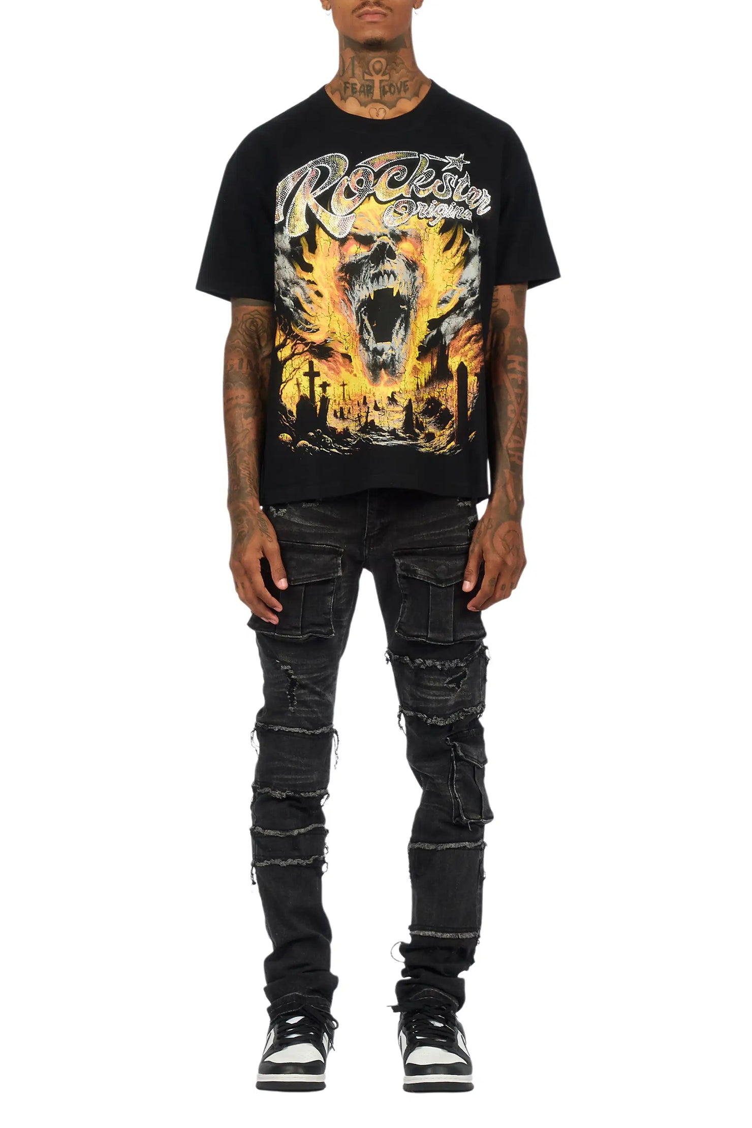 Folant Dark Grey Skinny Fit Jean