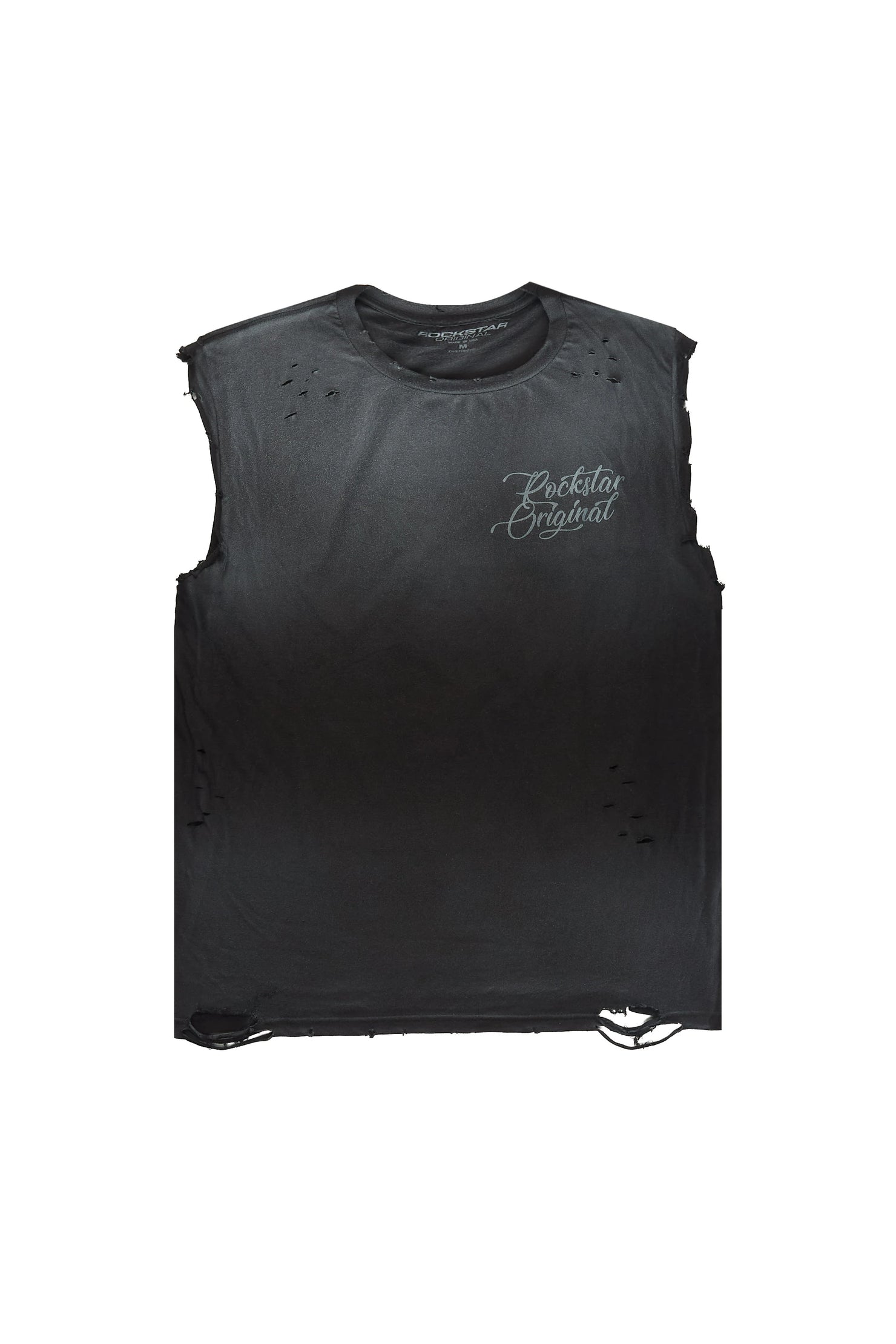 Kursi Black Cut Off T-Shirt