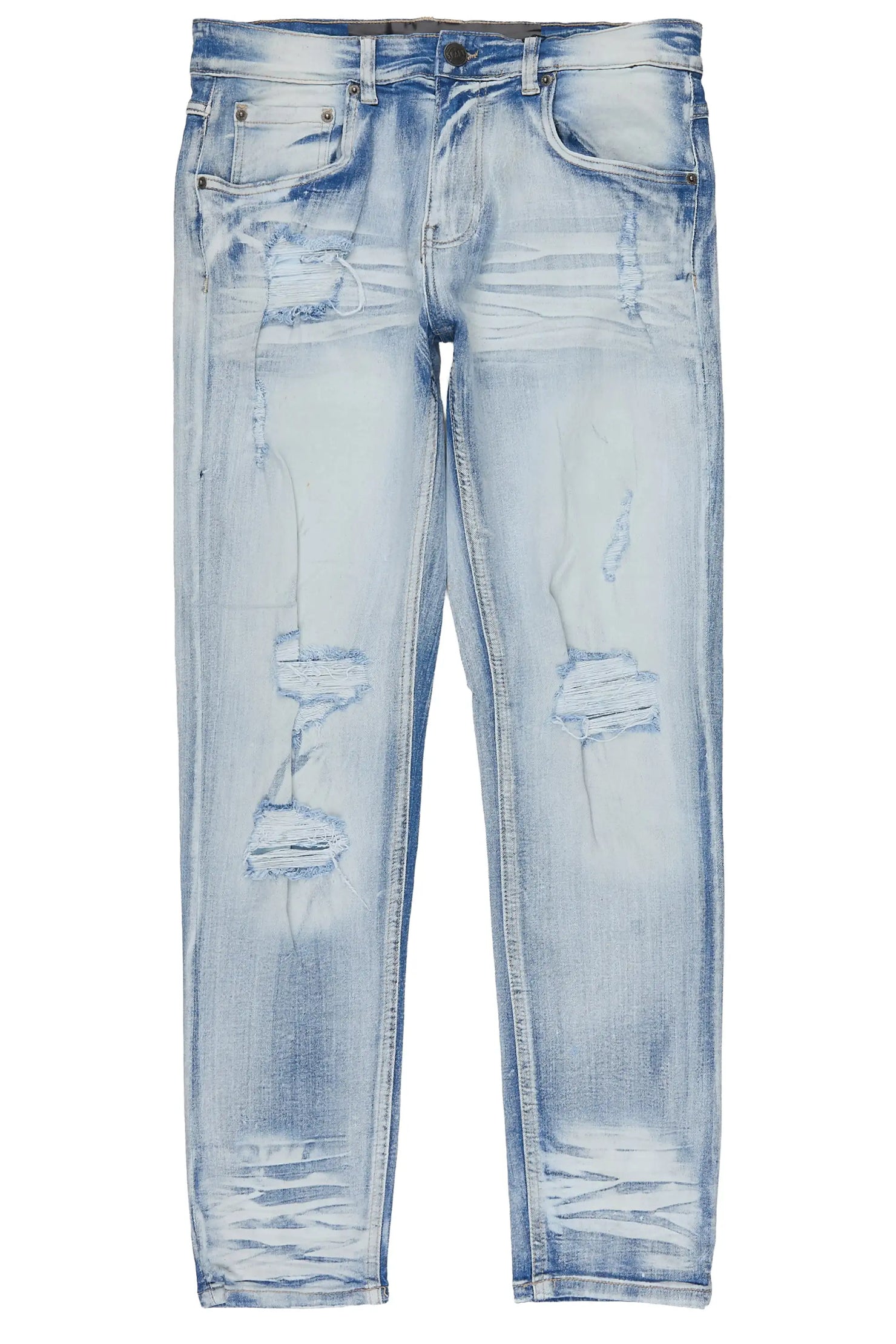 Enzi Light Sand Blue Slim Fit Jean