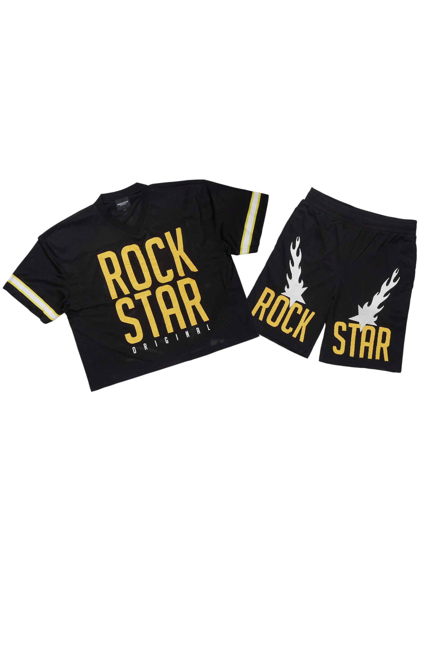 Climi Black T-Shirt/Short Set