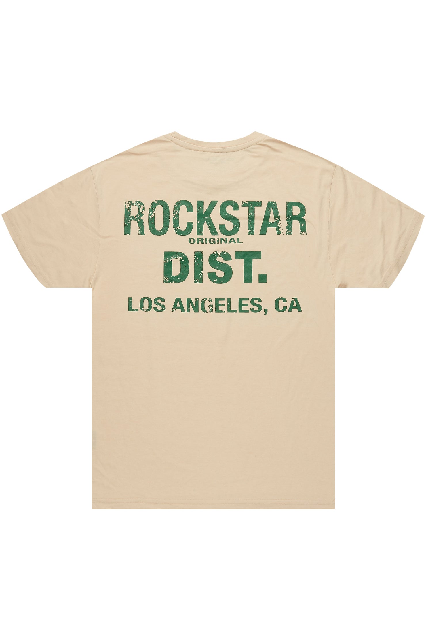 Lake Vintage Sand/Green Graphic T-Shirt