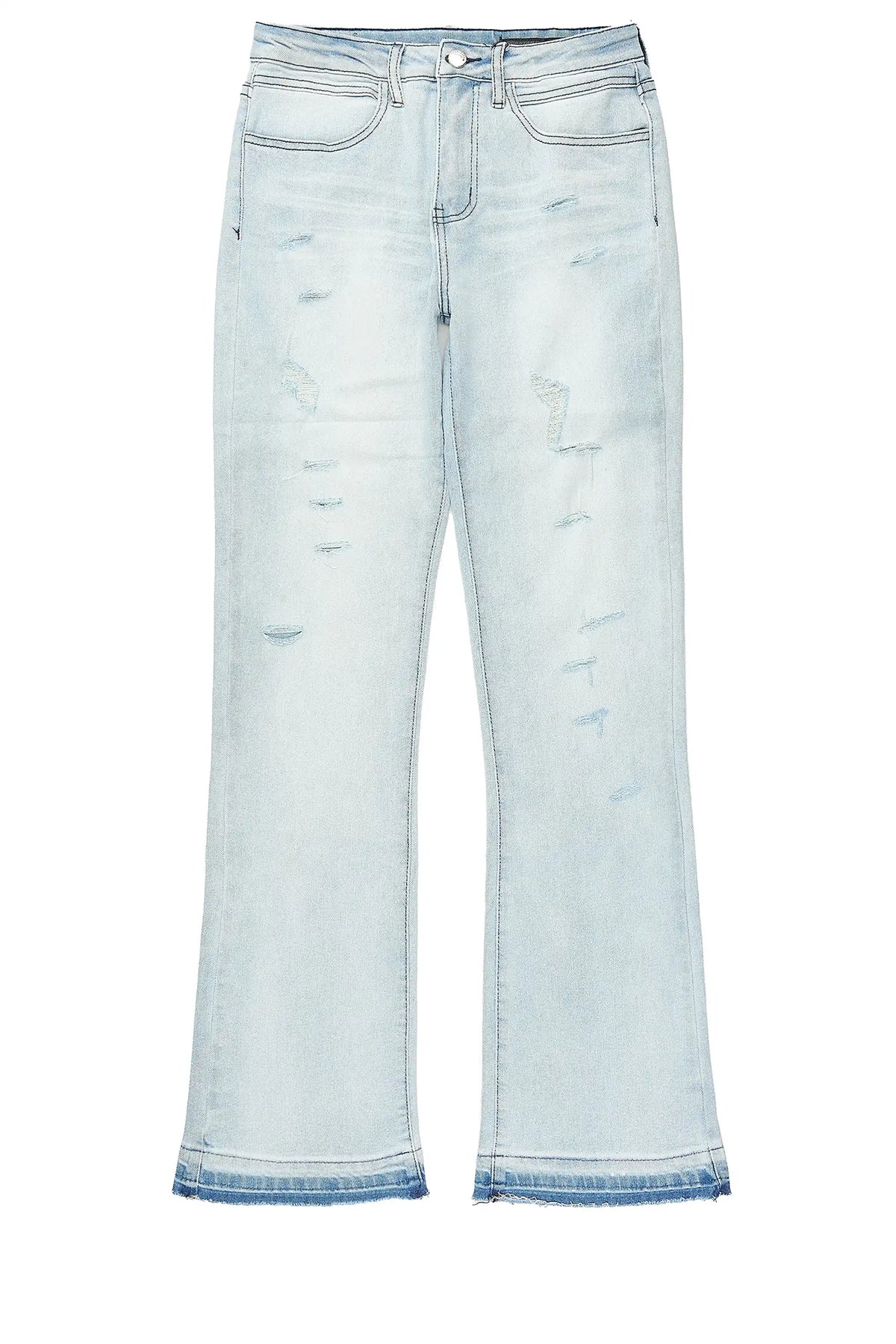Boys Stellan Light Blue 2.0 Stacked Flare Jean