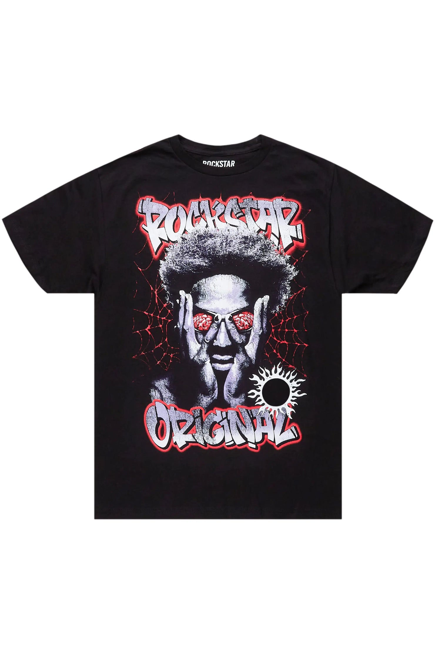 Acke Black Graphic T-Shirt