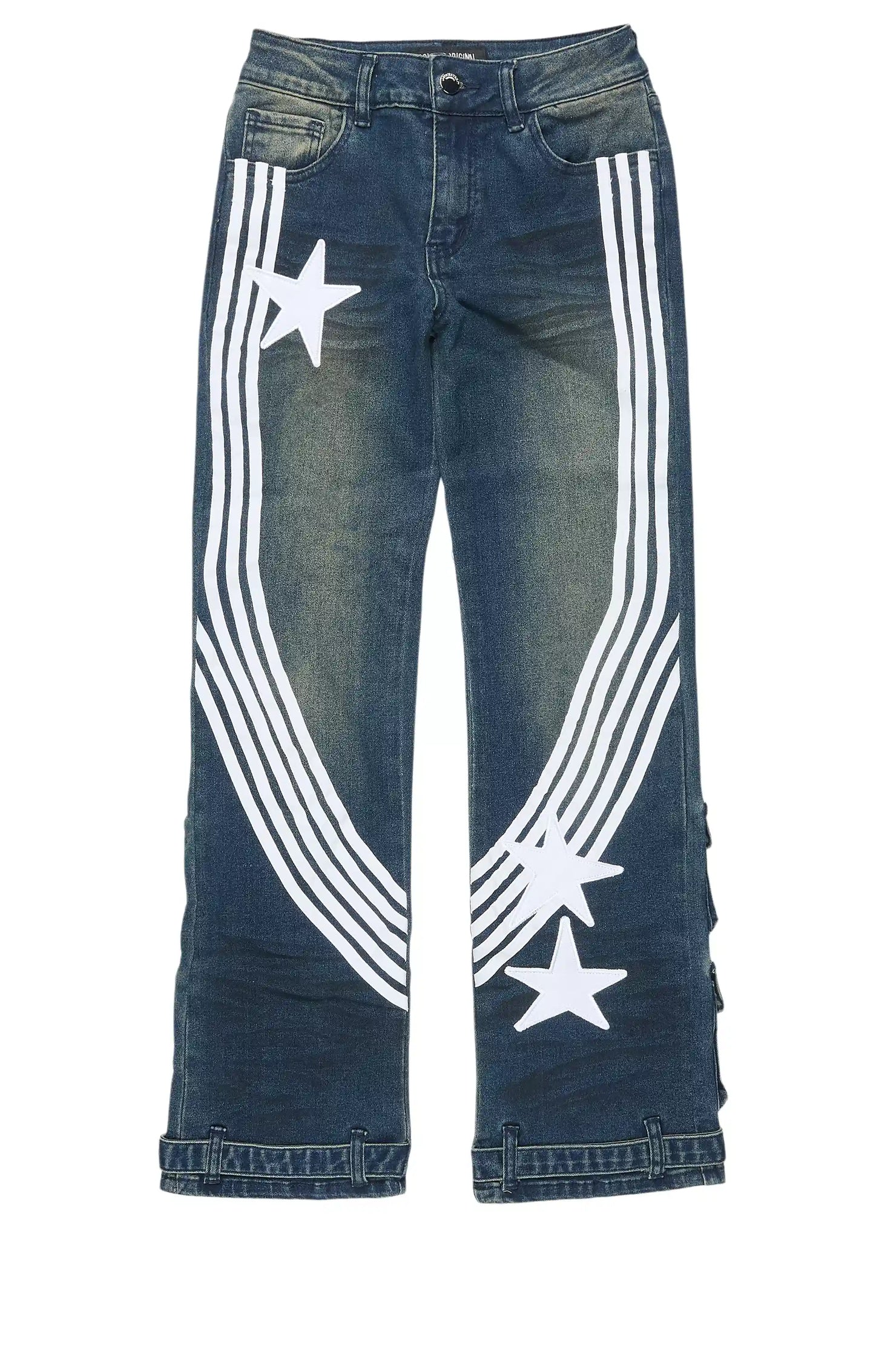 Boys Jazz Dark Wash Stacked Jean