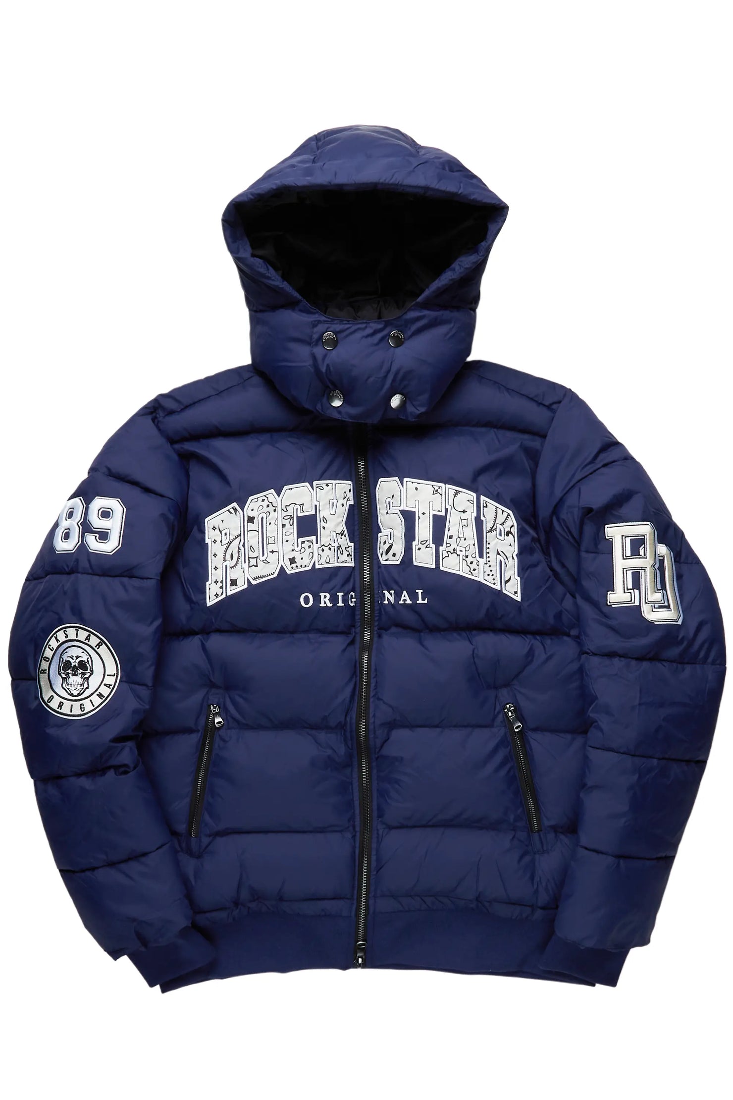 Bronx Navy Heavy Puffer Jacket