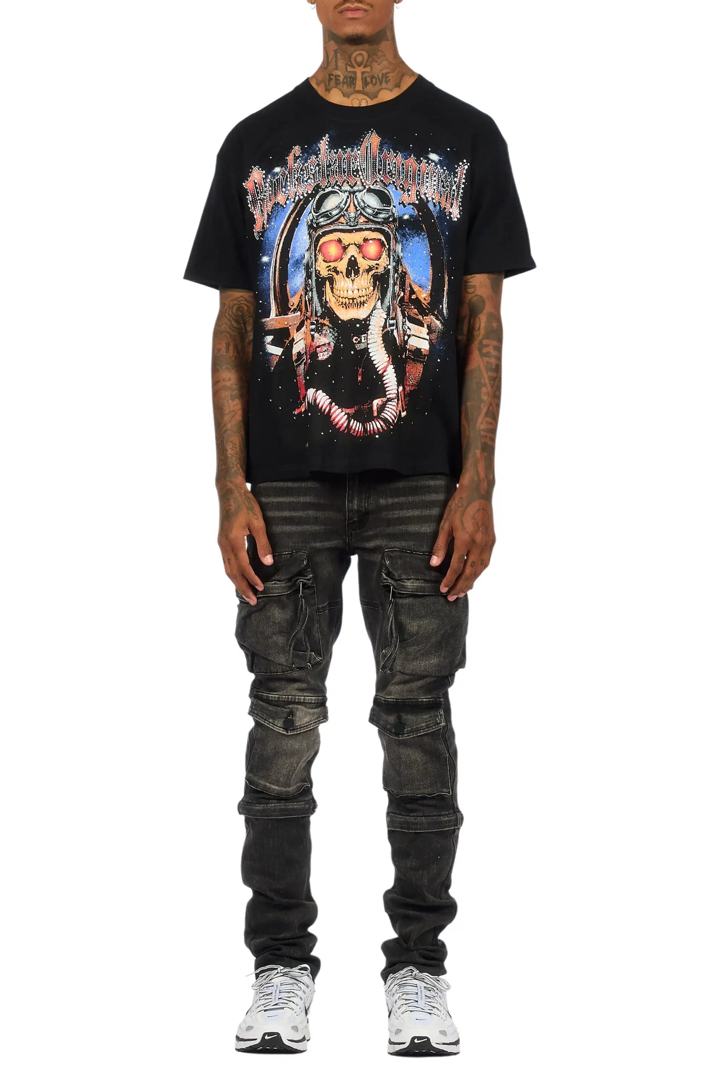 Jan Black Skinny Fit Jean