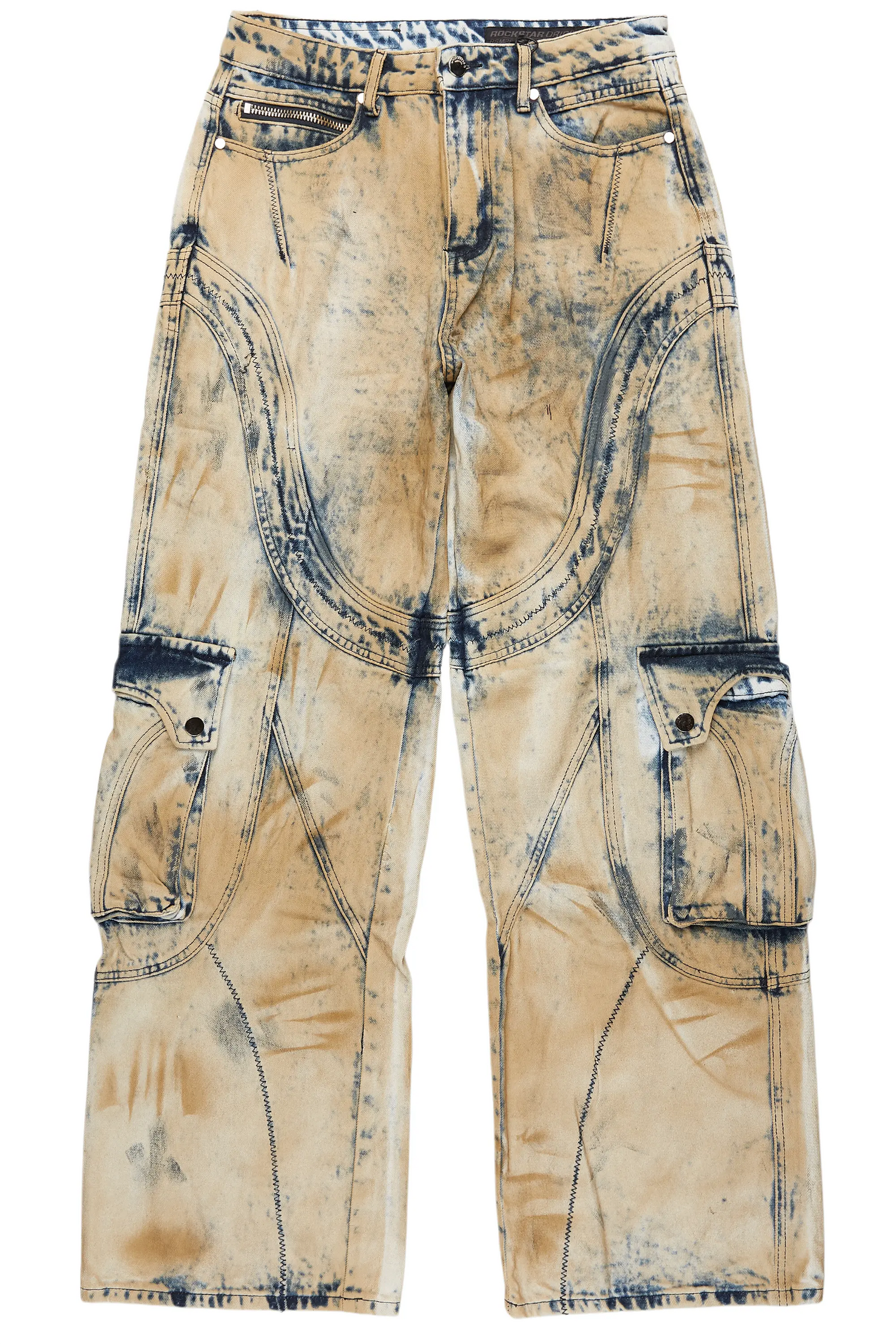 Denmot Blue Baggy Fit Jean