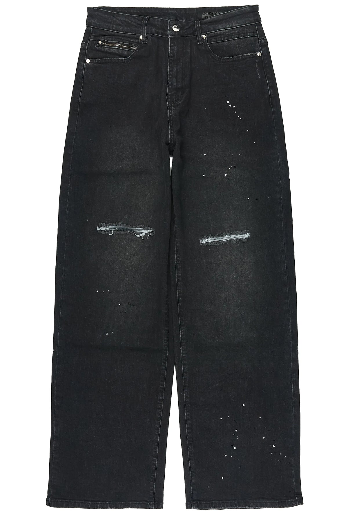 Ronn Black Straight Fit Jean