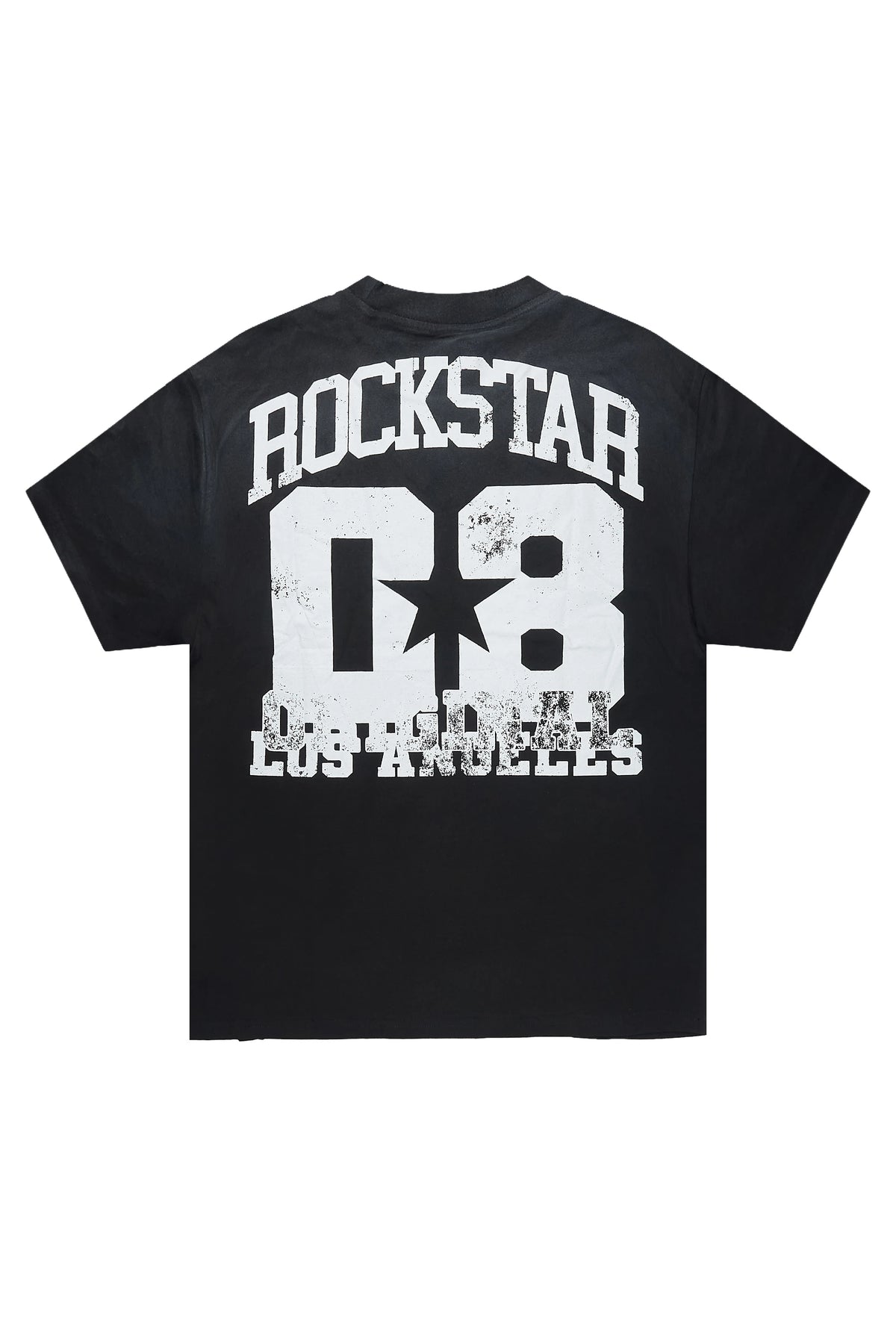 Kalix Black Oversized Graphic T-Shirt