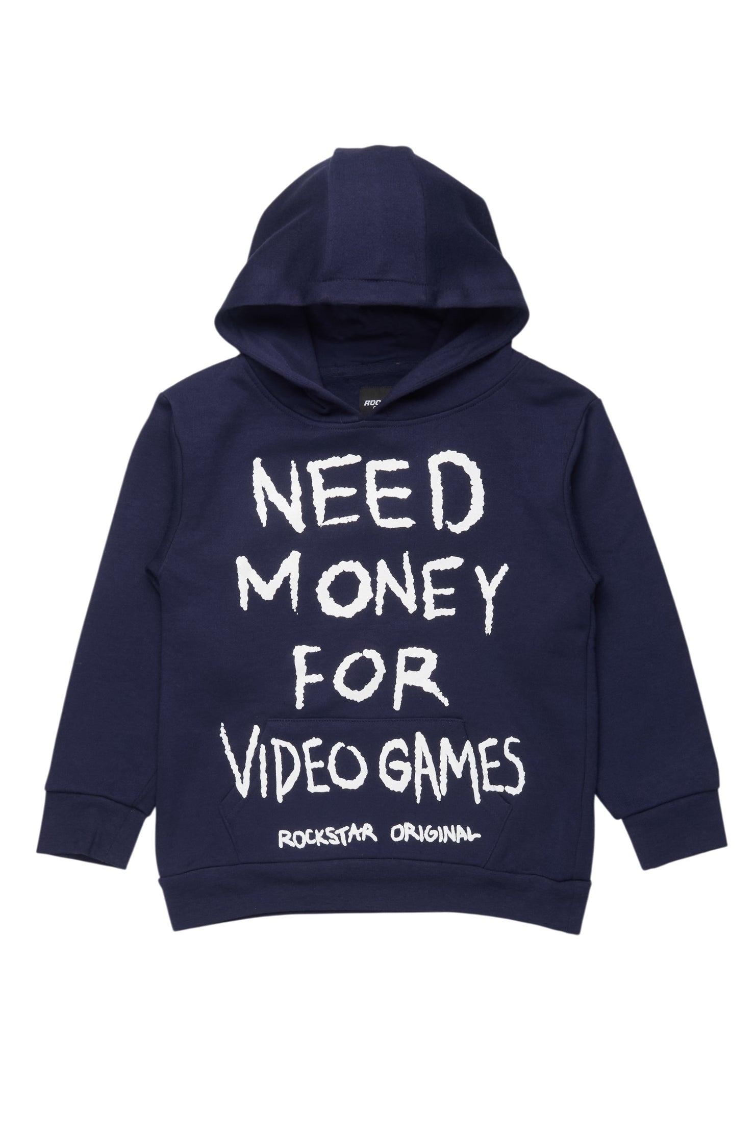 Boys M4 Video Games Navy/White Graphic Hoodie
