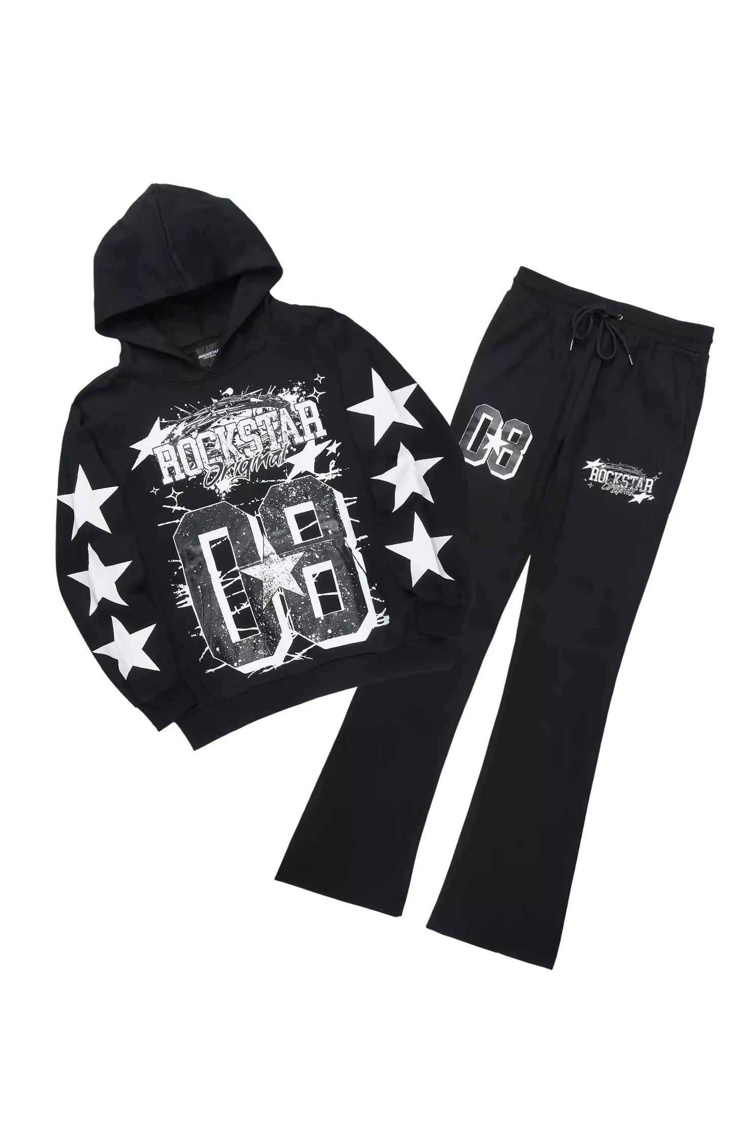 Allstar Black Stacked Track Set