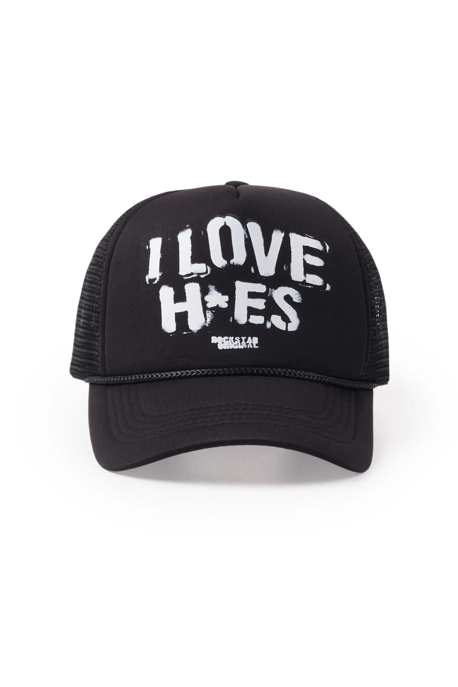 Tanasya Black Trucker Hat