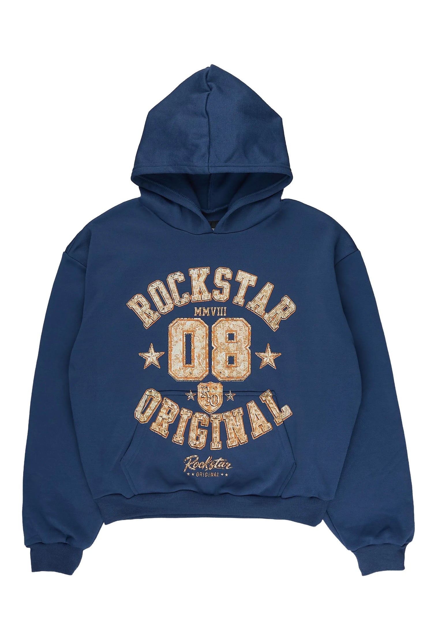 Boys Atramen Navy Graphic Hoodie
