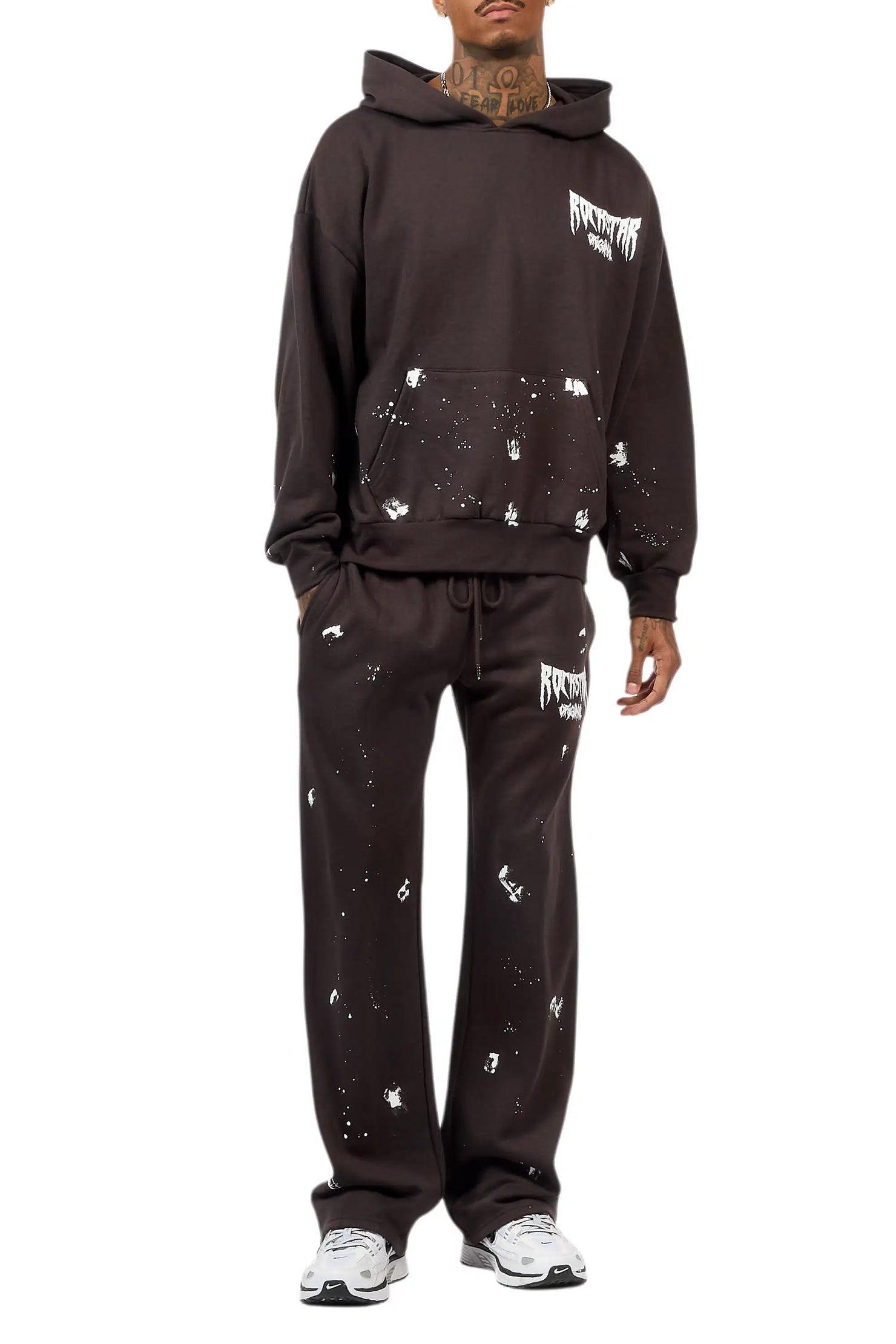 Twinkle Iron Hoodie Relaxed Track Set