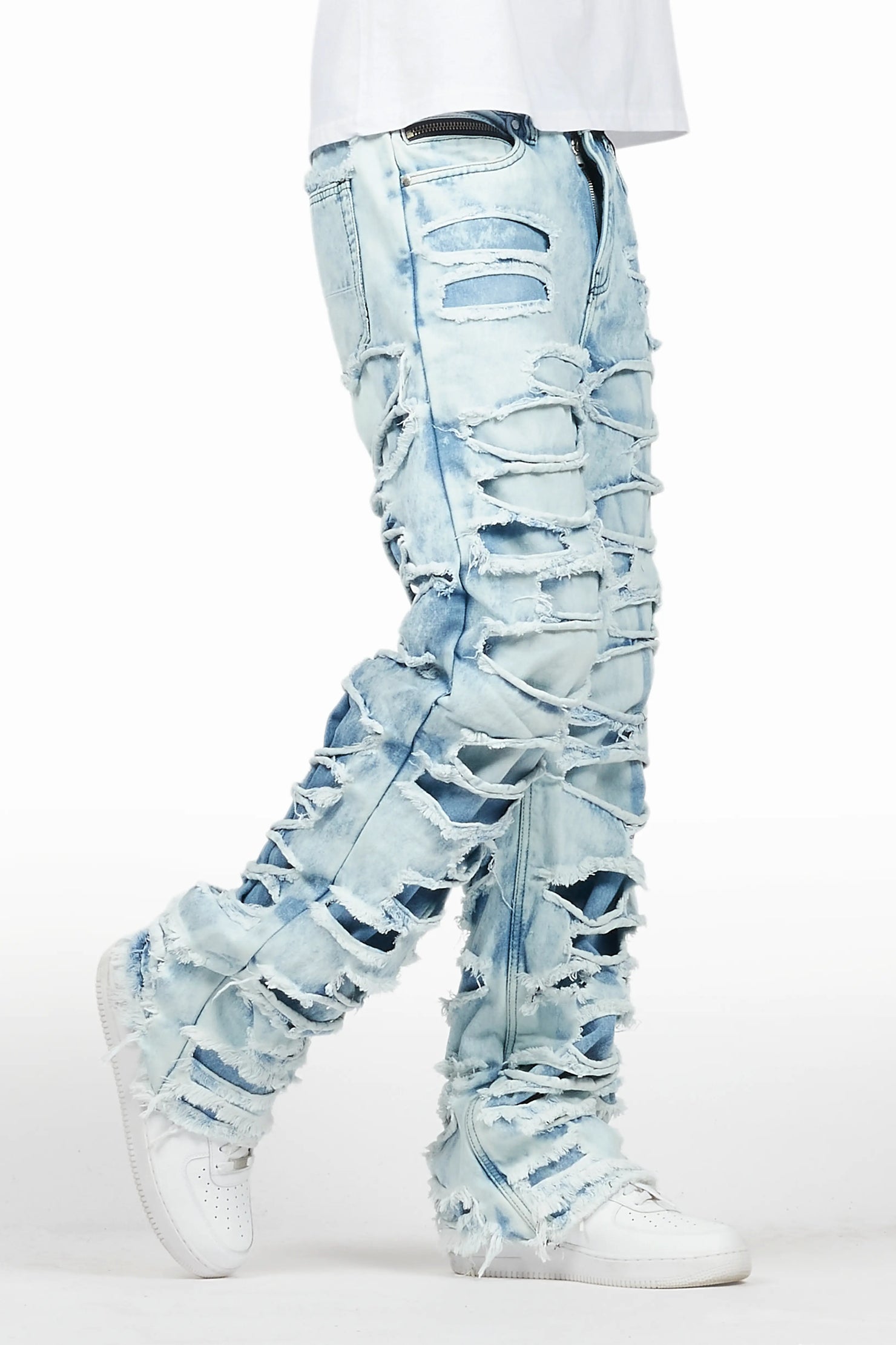 Luisu Blue Baggy Fit Jean