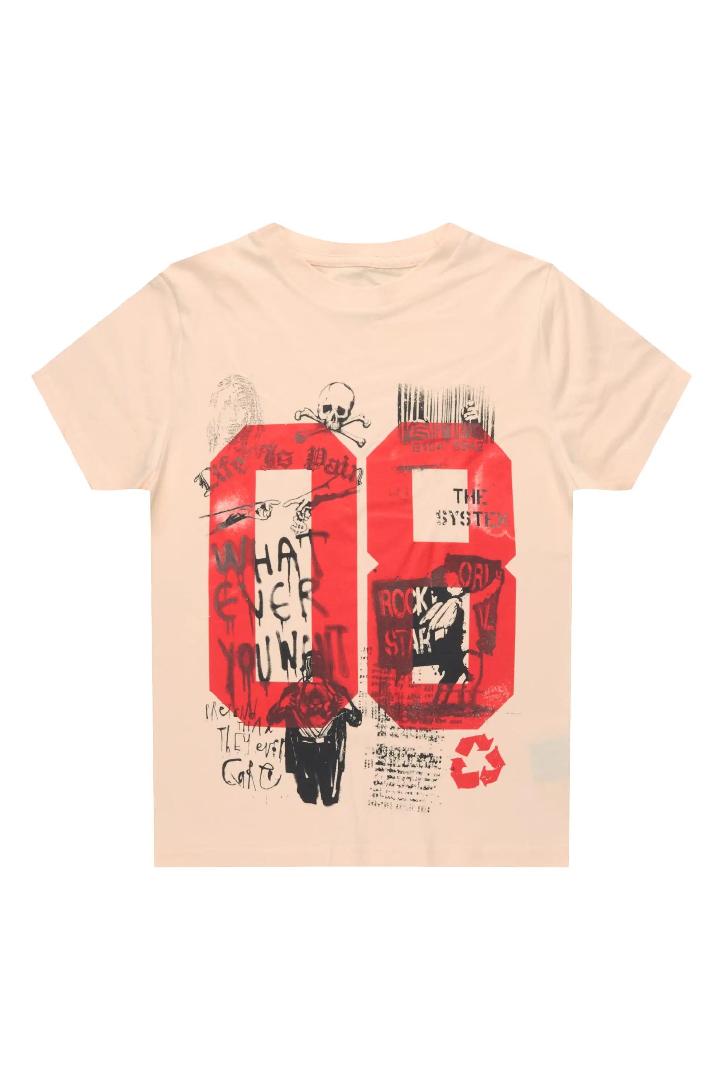 Boys Beau Sand Graphic T-Shirt