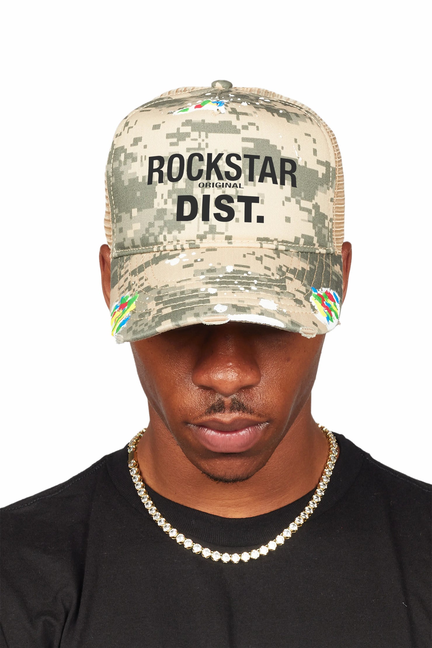 Neptune Digital Camo Trucker Hat