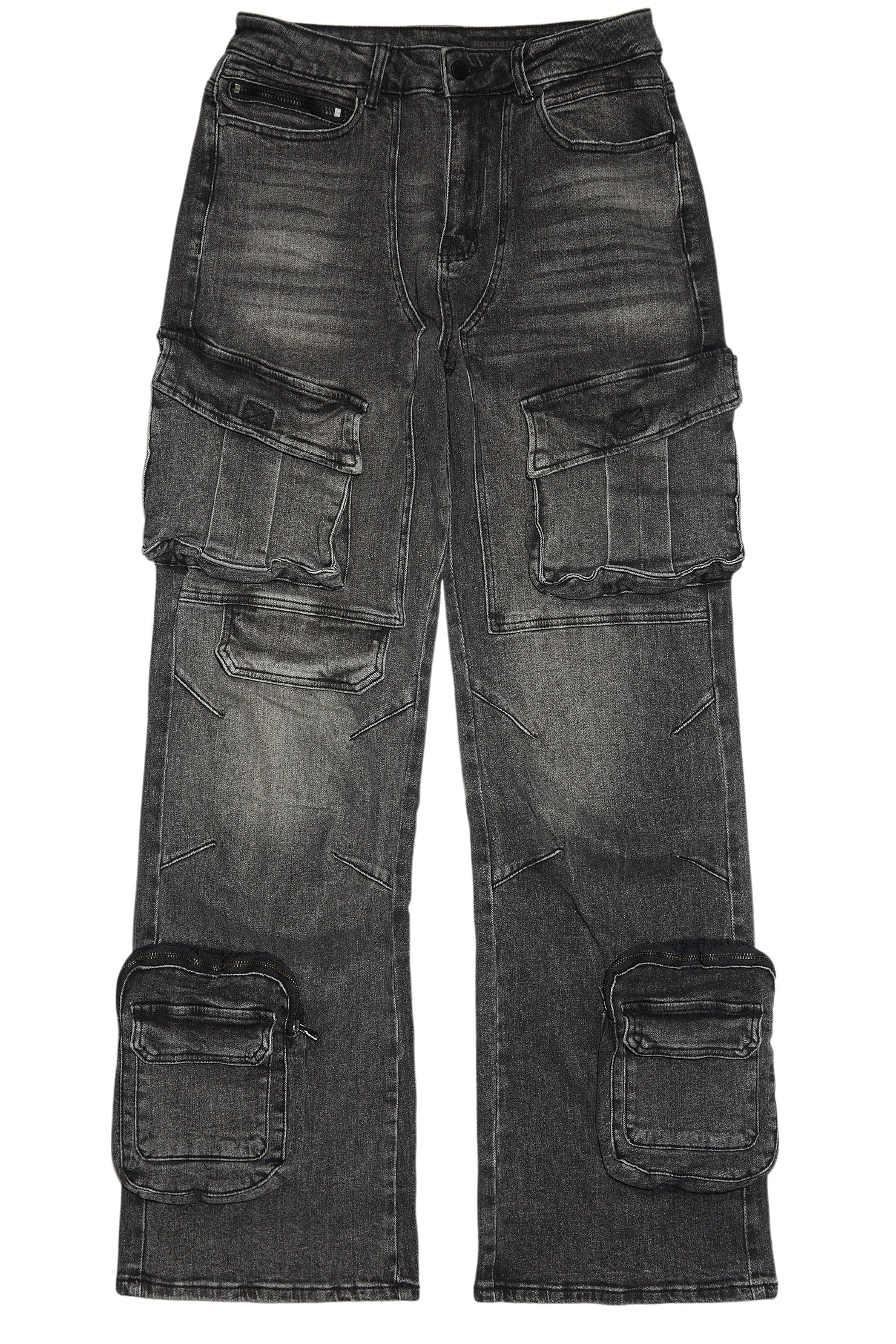 Velo Black Baggy Fit Jean