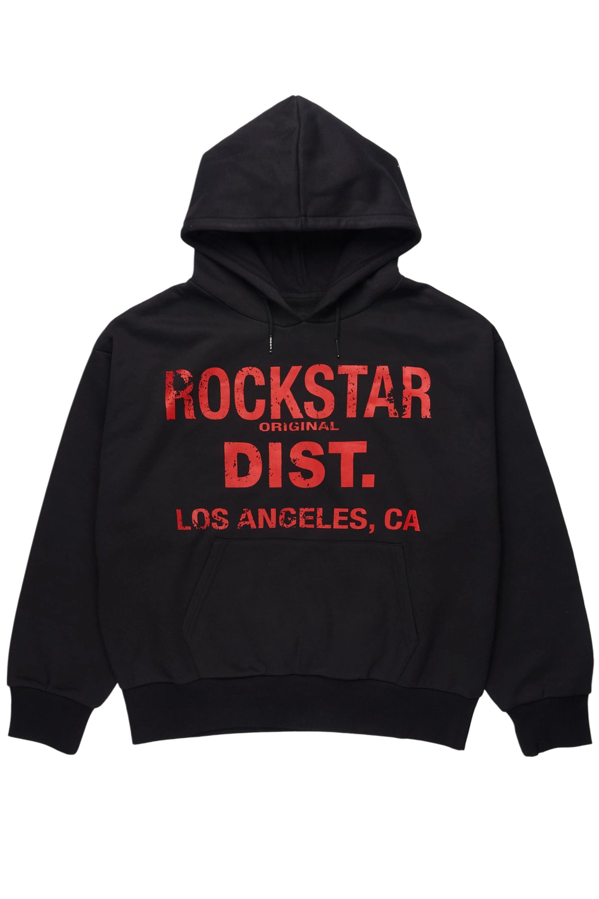 Saxon Black/Red Graphic Hoodie