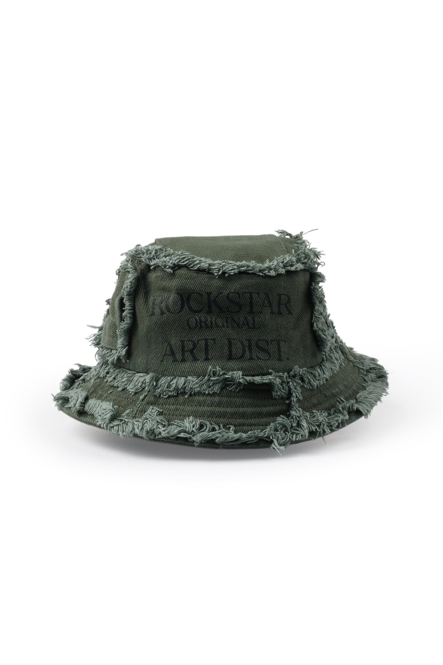 Ivo Army Green Patchwork Bucket Hat