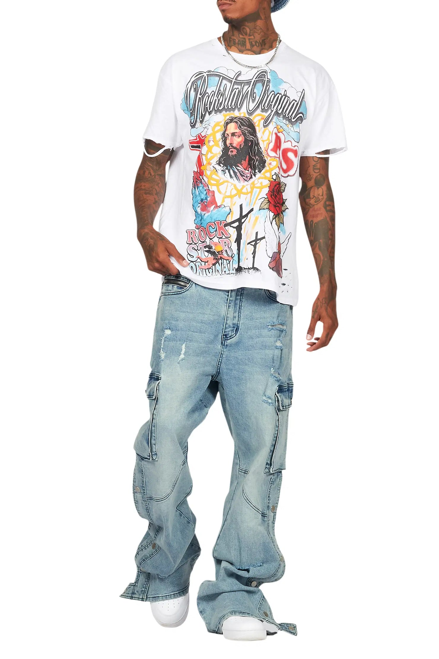 Kuiper Blue Baggy Fit Jean