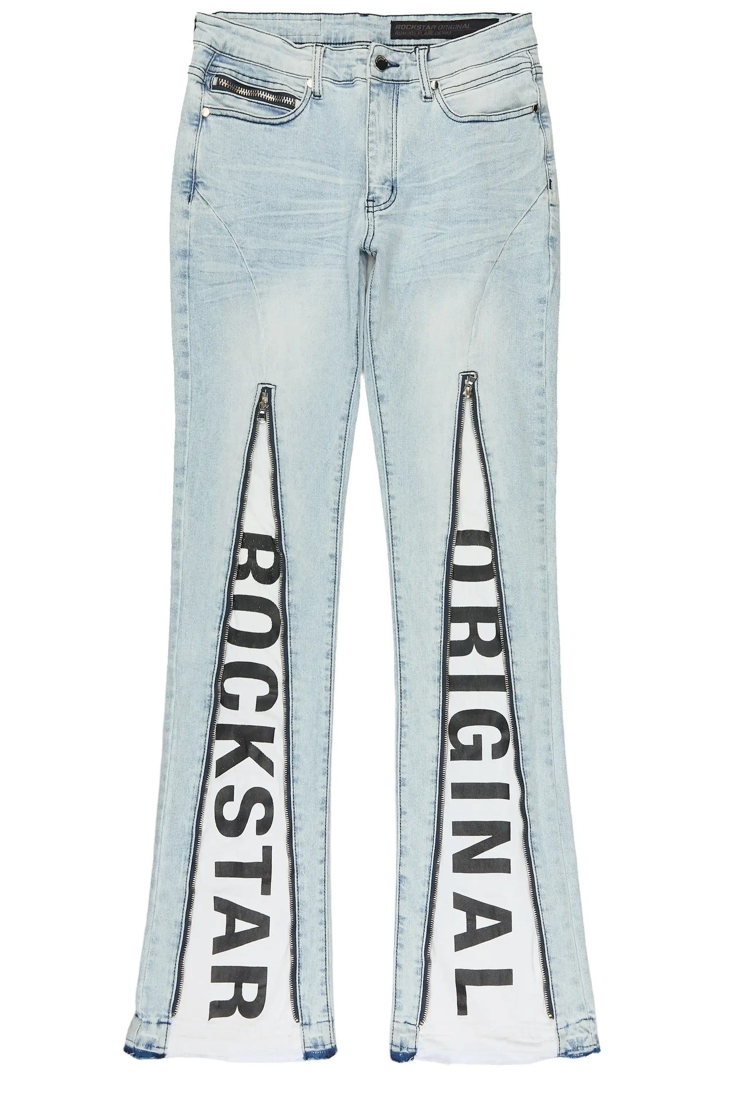 Philly Light Blue Stacked Fit Jean