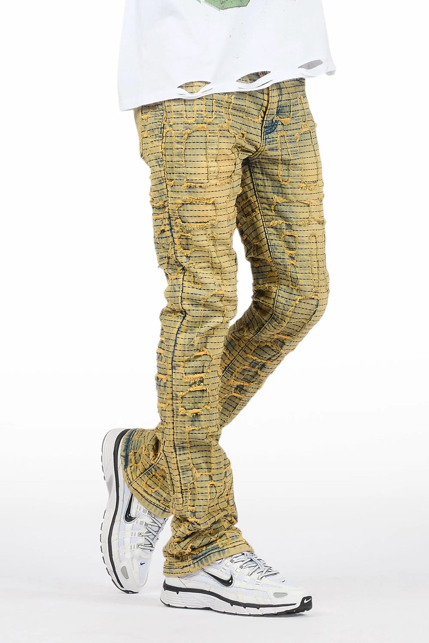 Gribo Vintage Stacked Flare Jean