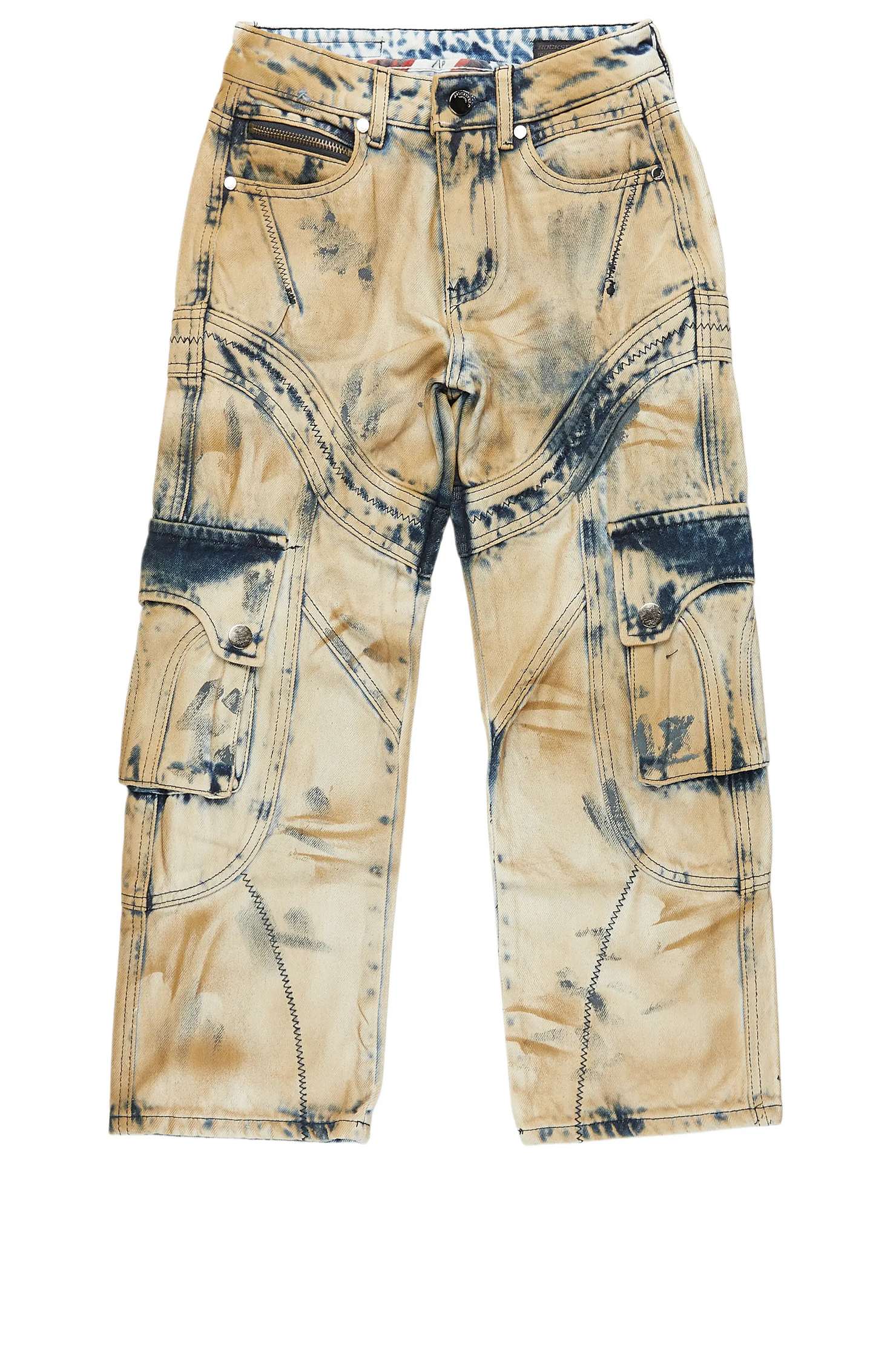 Boys Denmot Blue Baggy Fit Jean