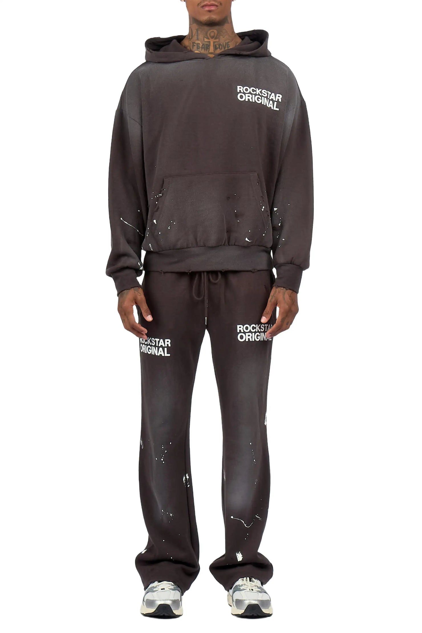 Reign Iron Hoodie/Stacked Flare Track Set