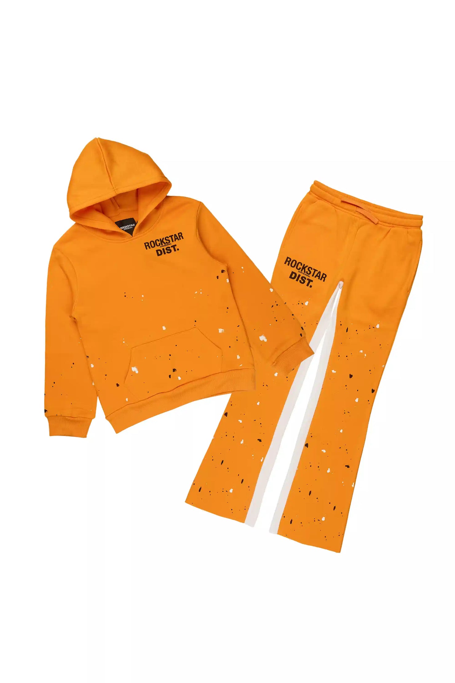 Boys Jaco Orange Baggy Fit Pant Set