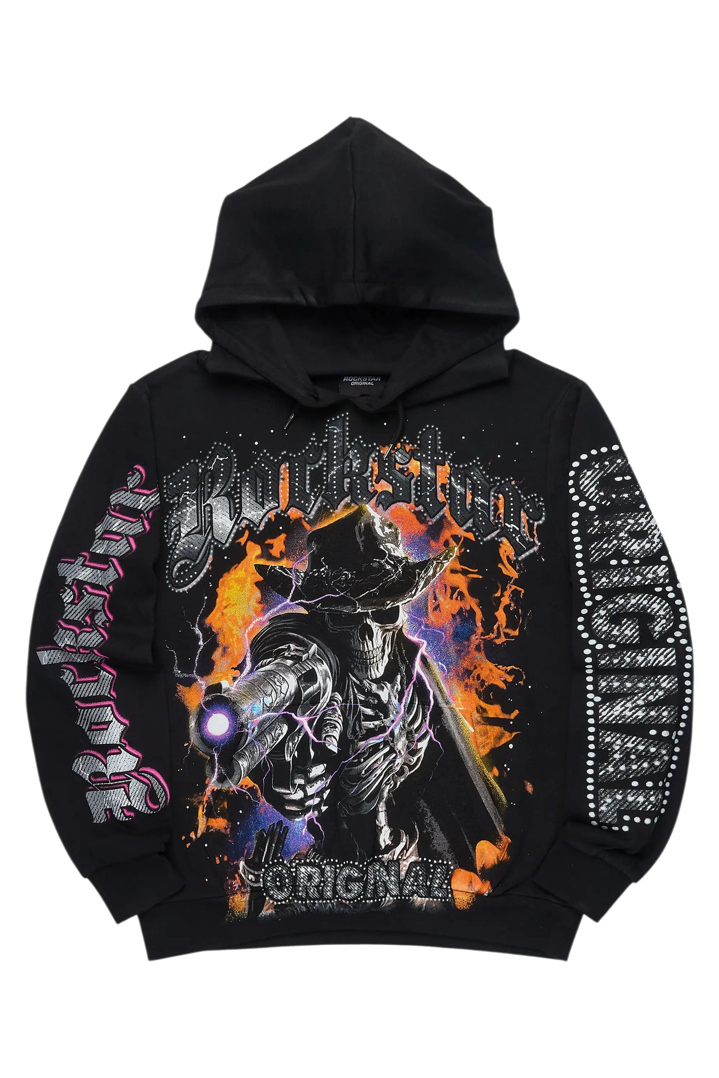 Bixner Black/Multi Graphic Hoodie