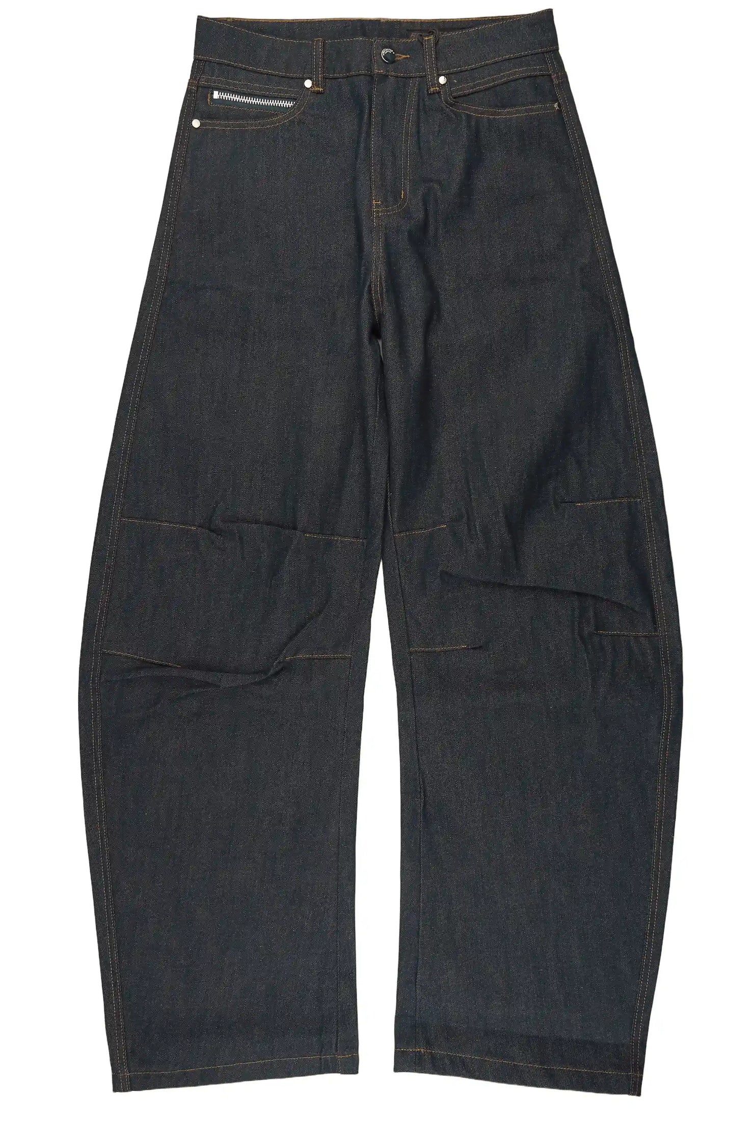 Fame Raw Blue Barrel Fit Jean