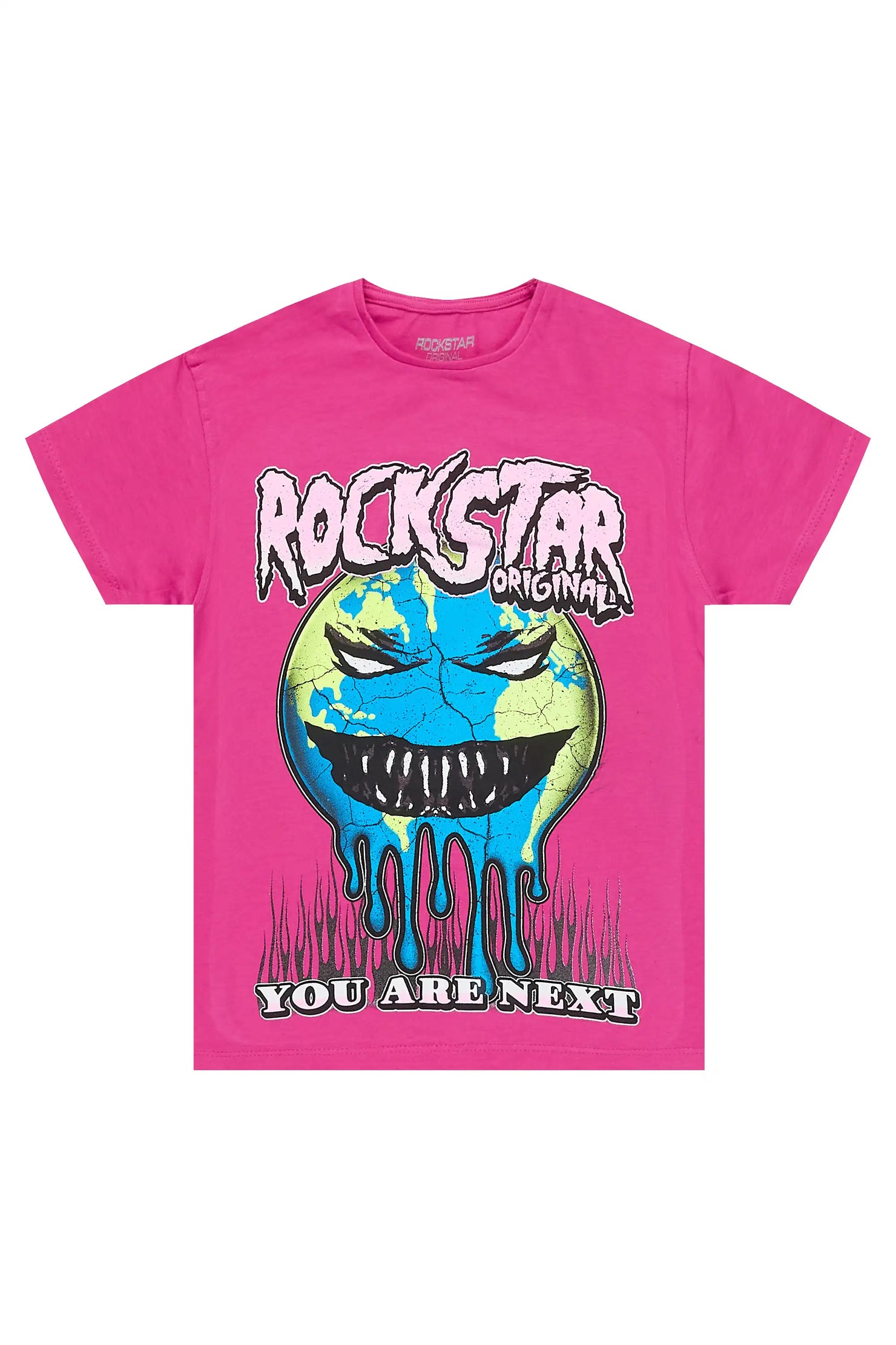 Girls Krupshin Fuchsia Graphic T-Shirt