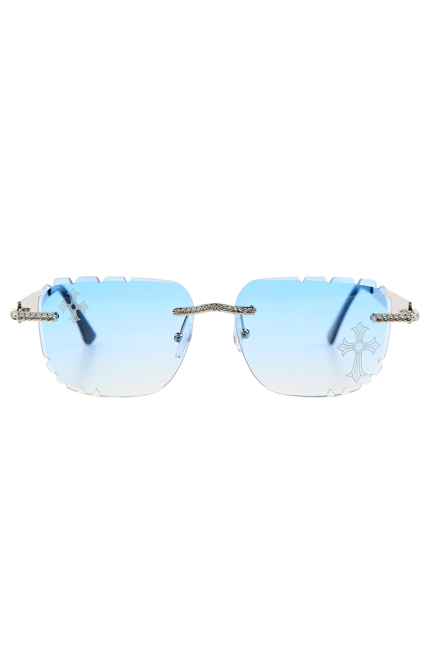 Shedralyn Blue/Silver Sunglasses
