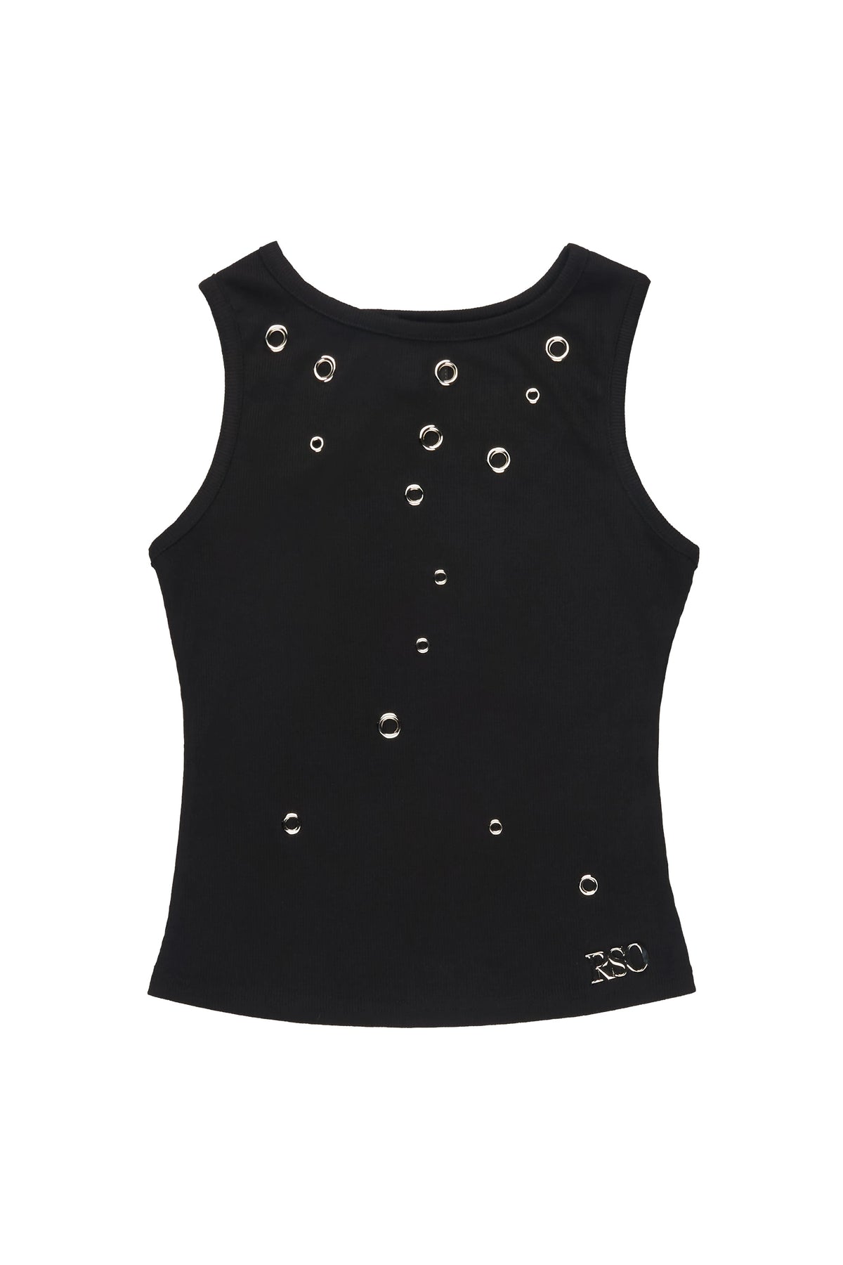 Totanika Black Grommet Tank Top