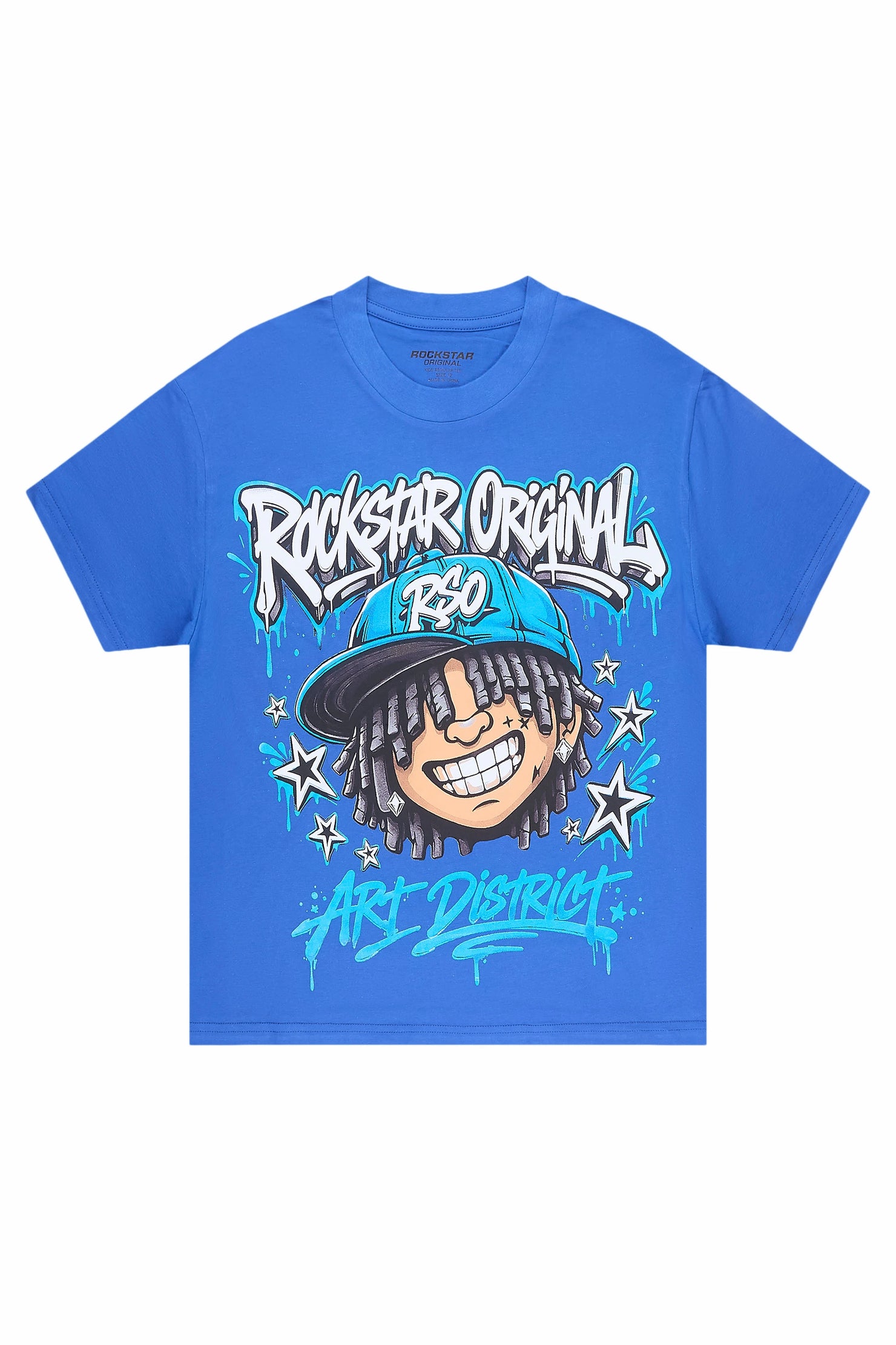 Boys Blade Royal Blue Graphic T-Shirt