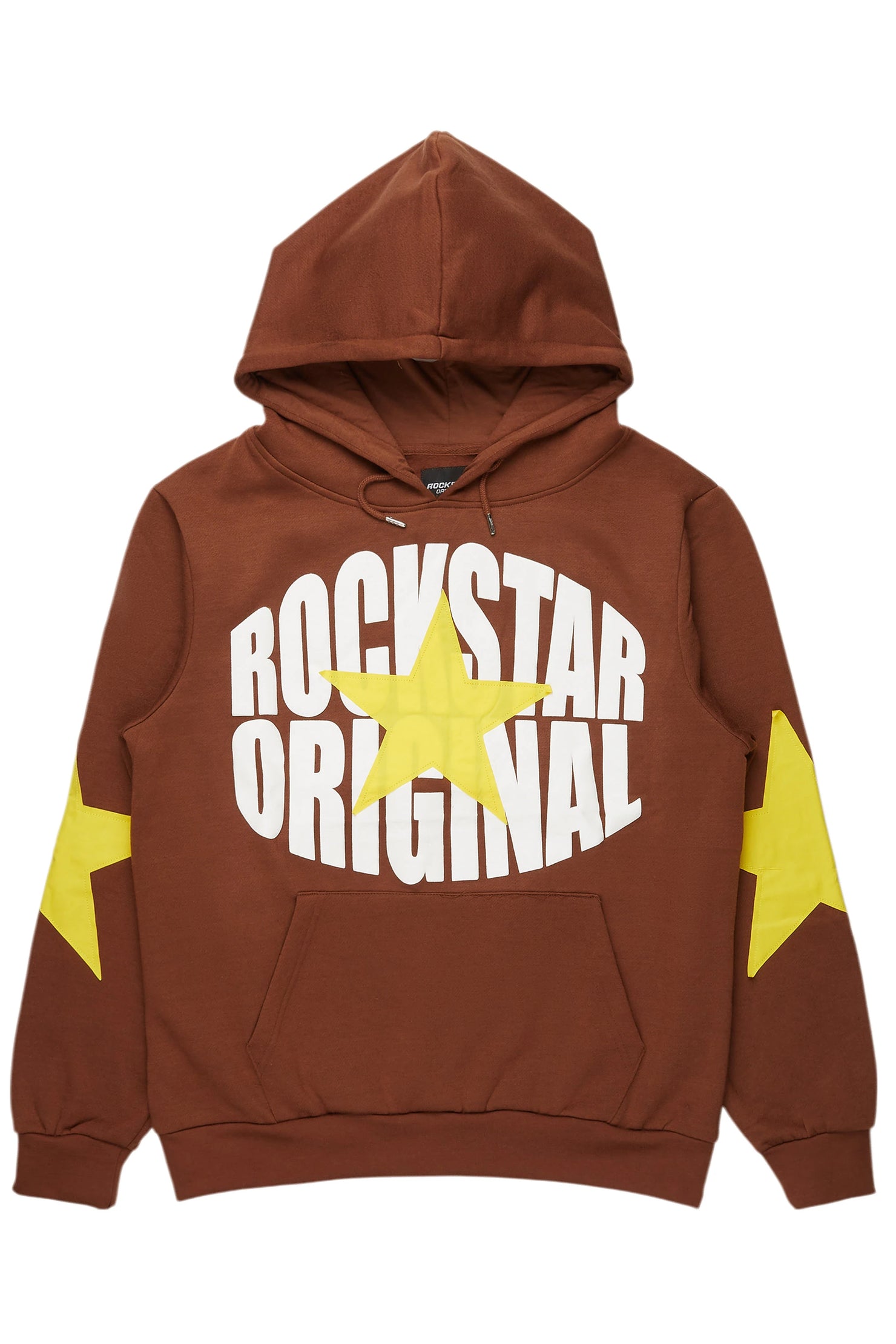 States Brown Graphic Hoodie