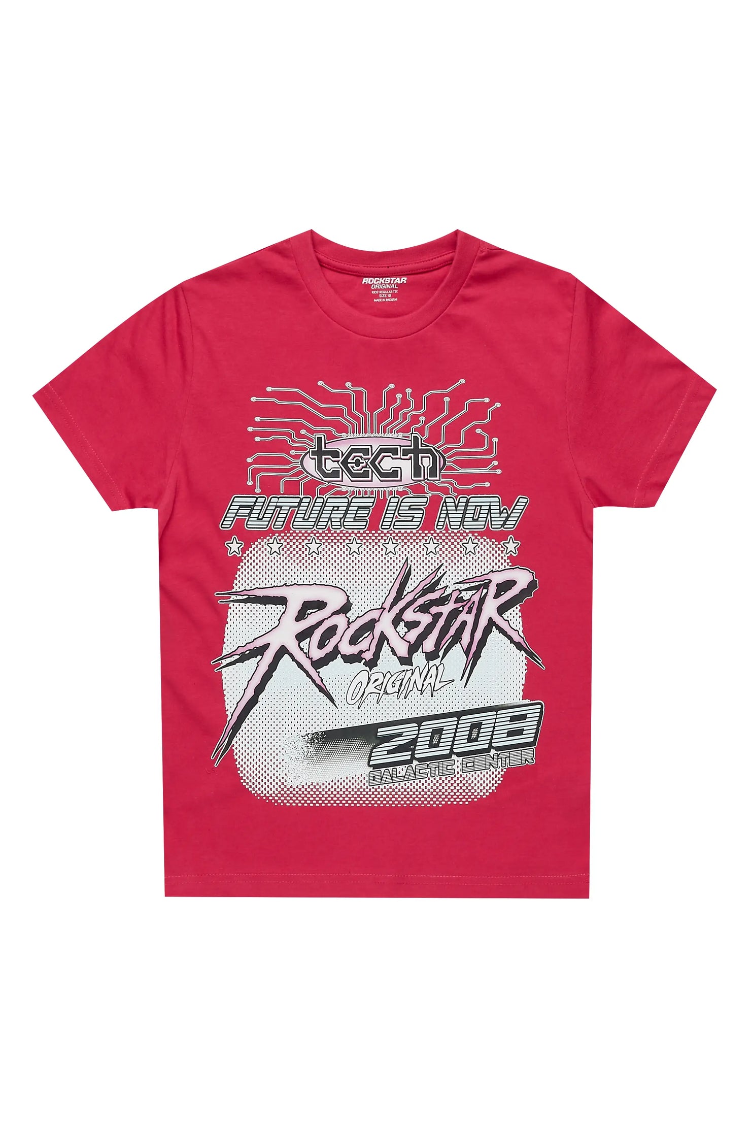 Girls Ameya Fuchsia Graphic T-Shirt