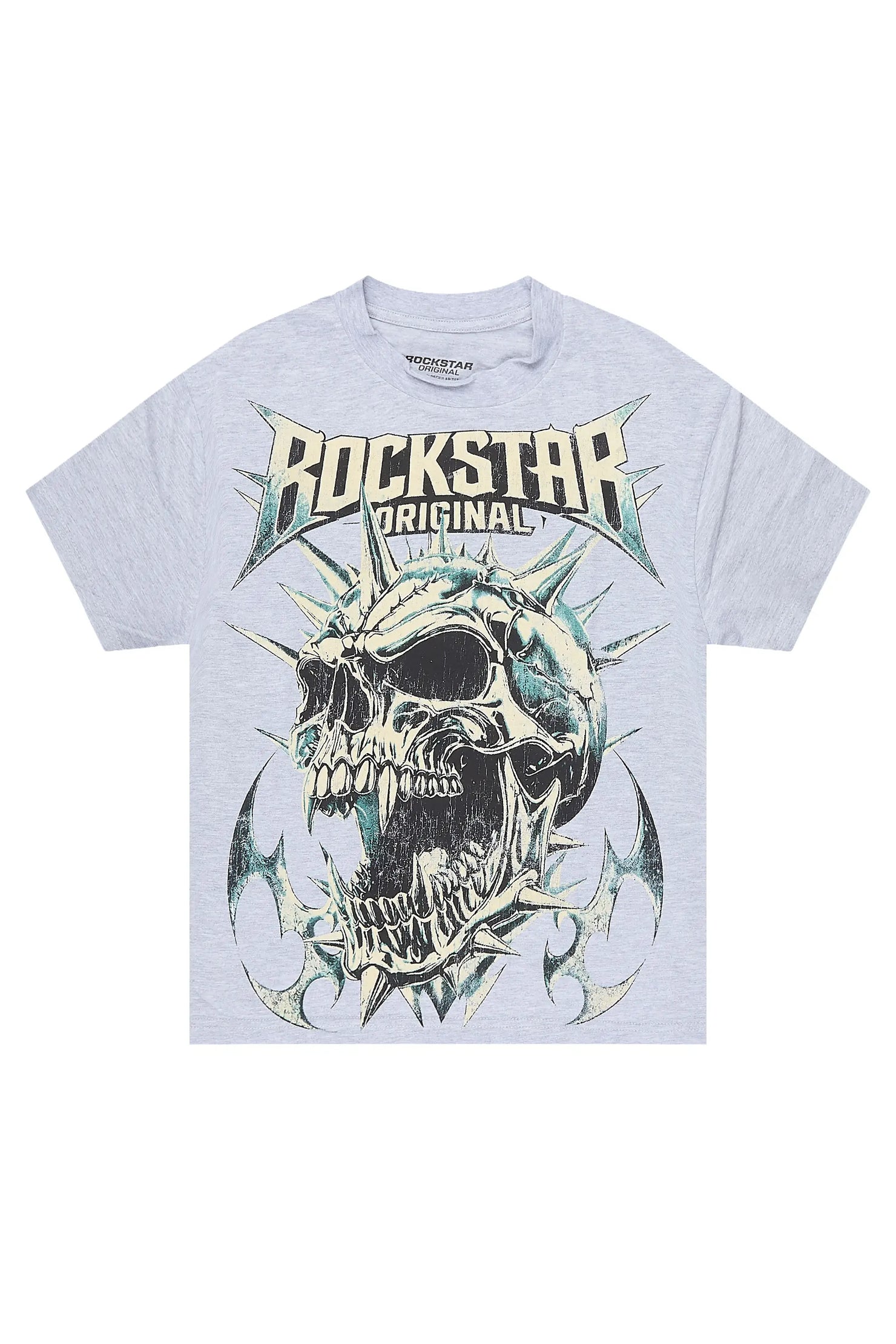 Boys Boos Heather Grey Graphic T-Shirt
