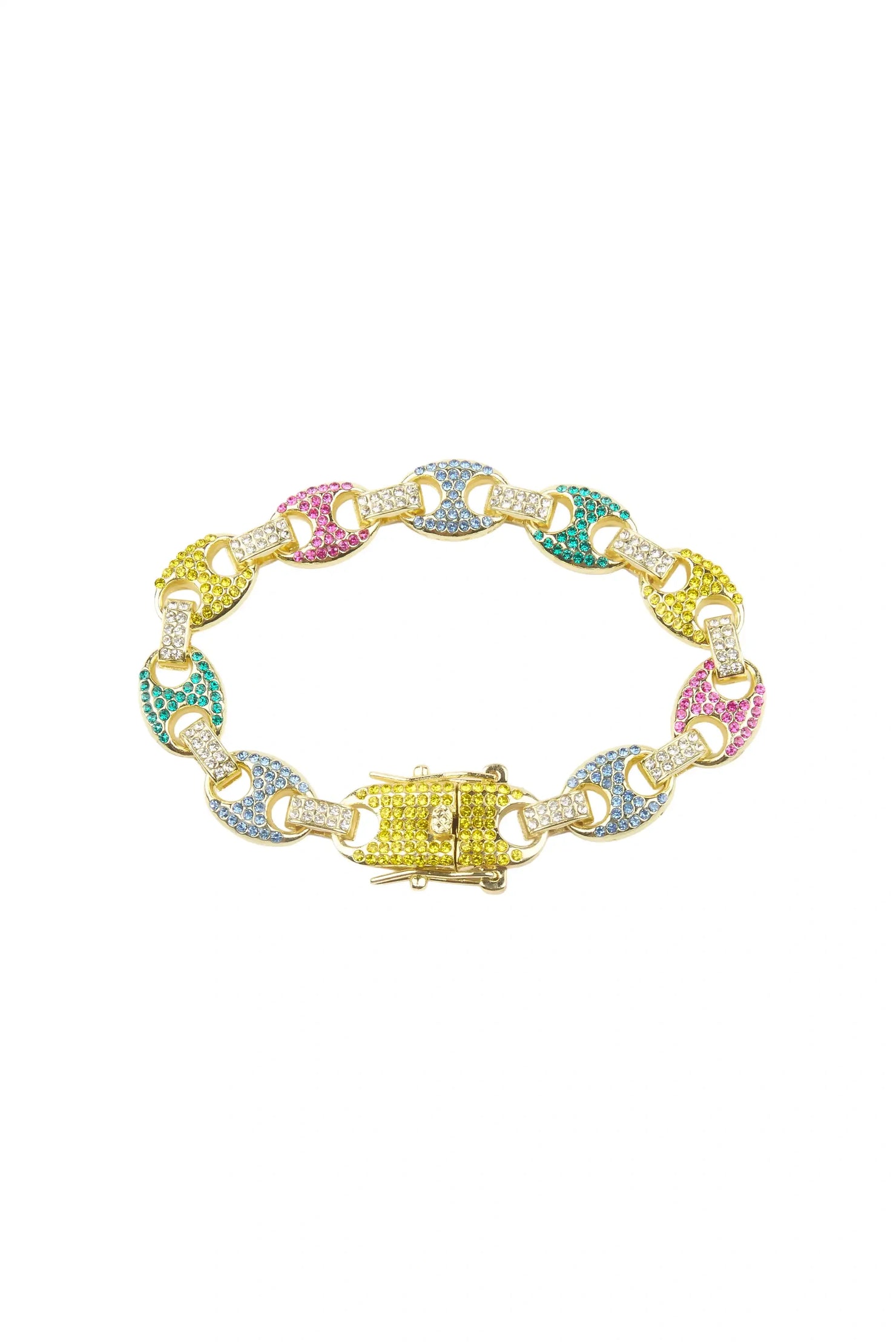 Fiore Gold Chain Bracelet