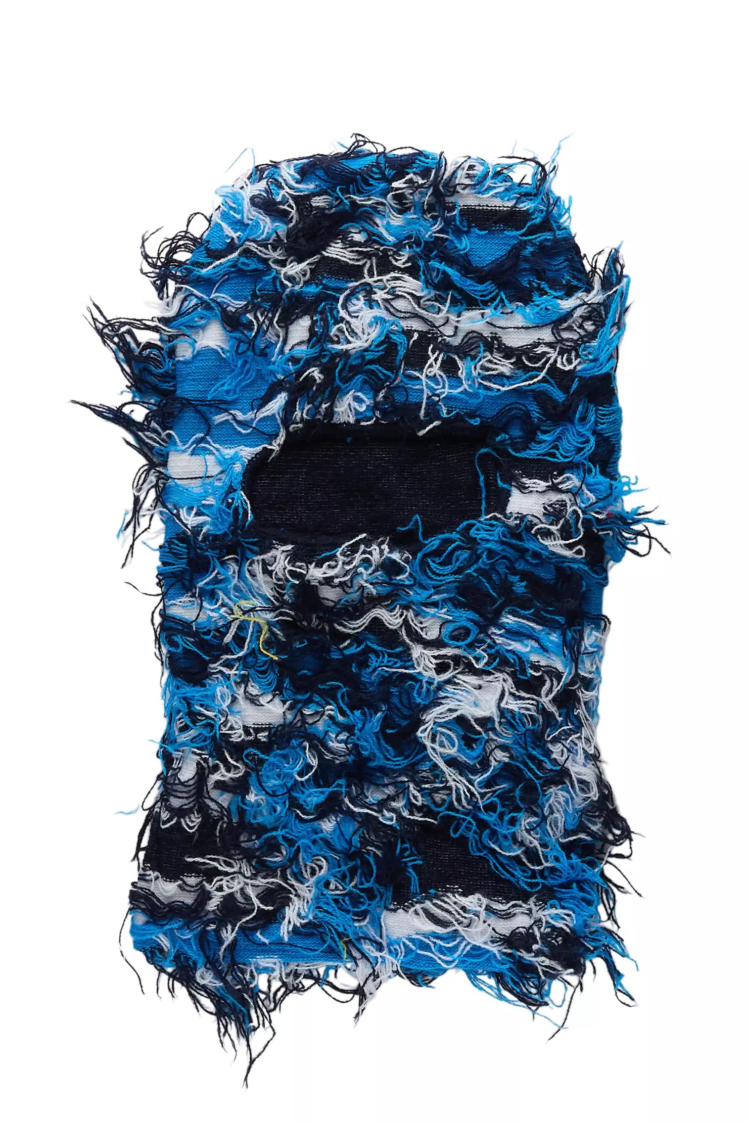 Otto Blue/Black Fuzzy Ski Mask