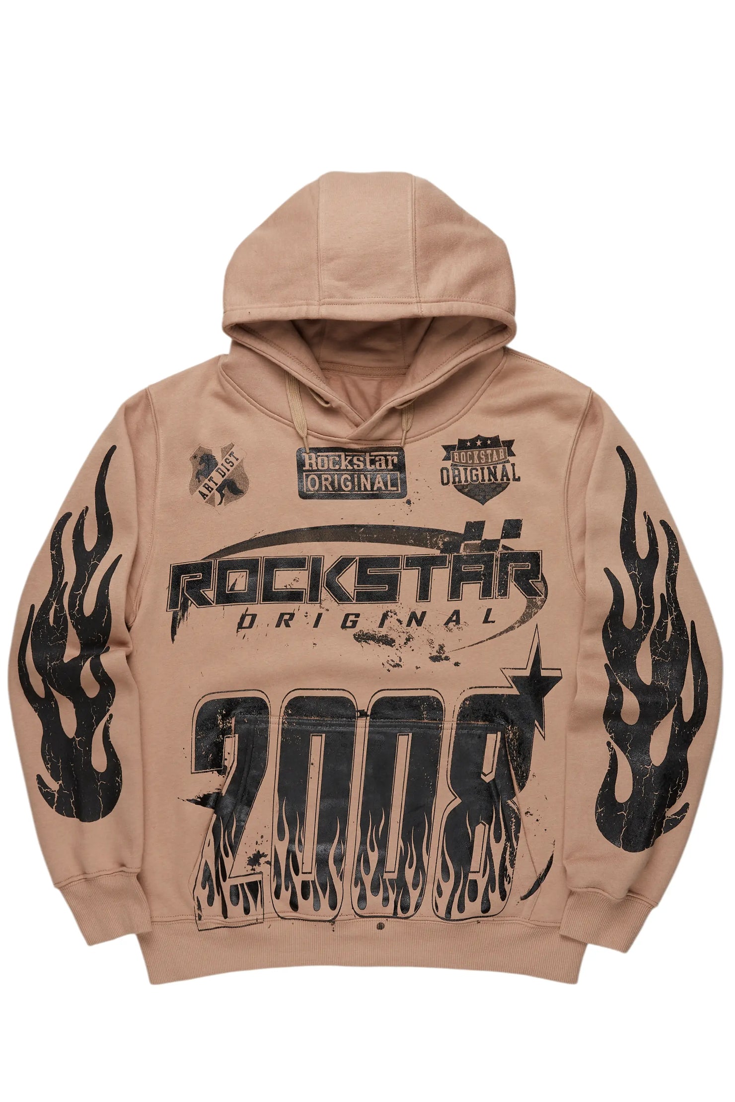 Amos Khaki Graphic Hoodie