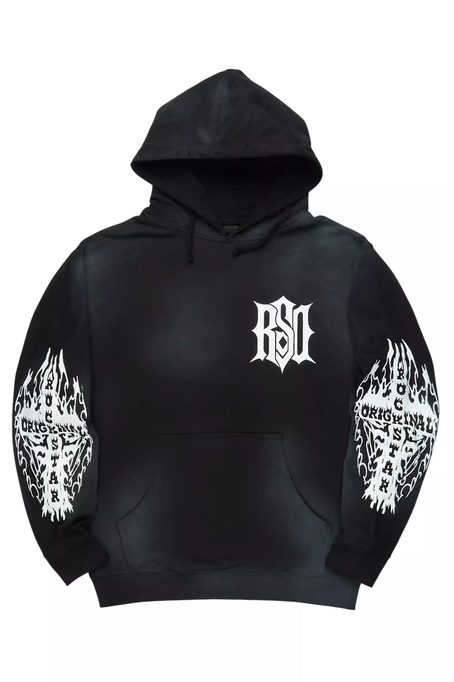 Lyrex Black/White Graphic Hoodie