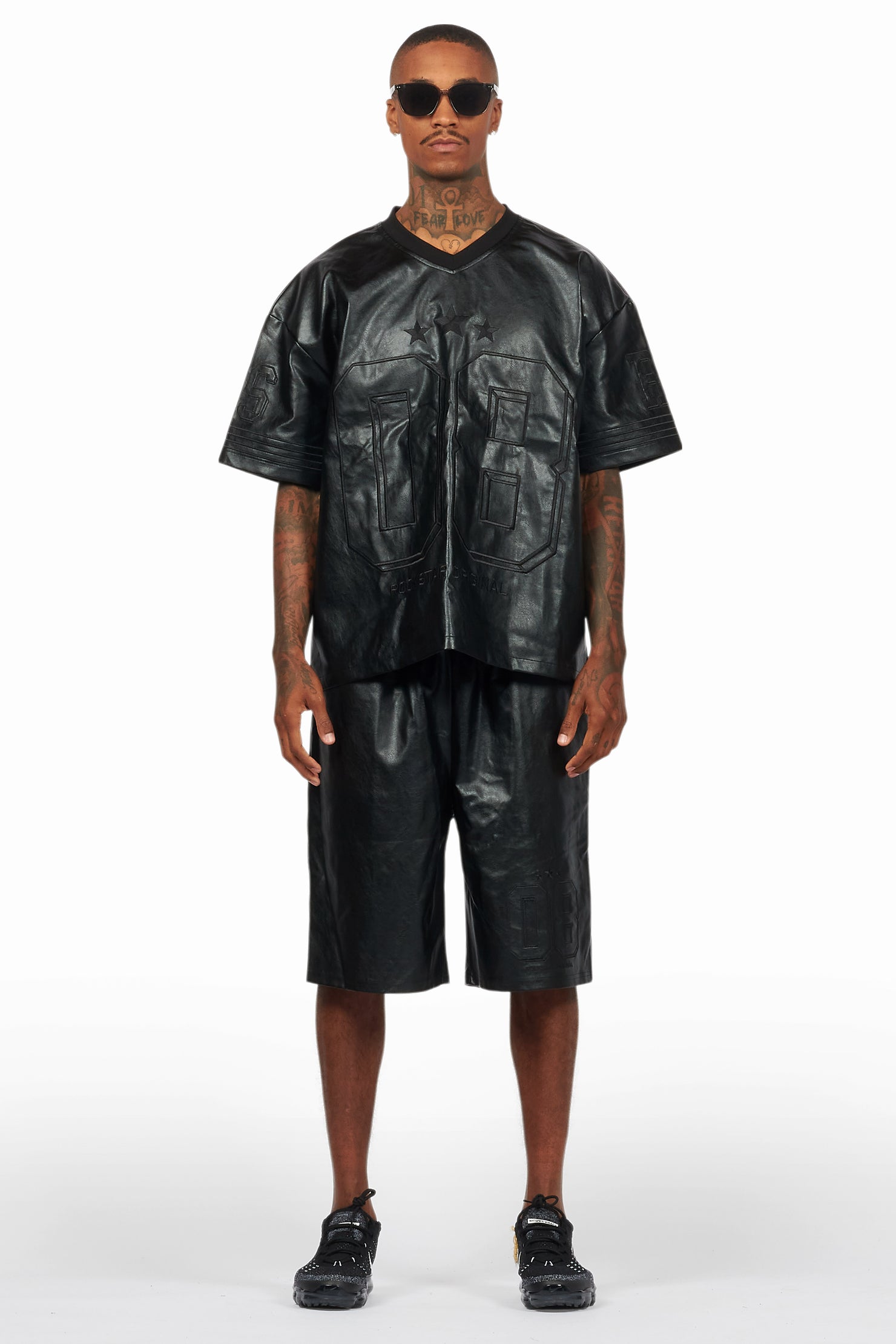 Antosha Black T-Shirt/Short Set